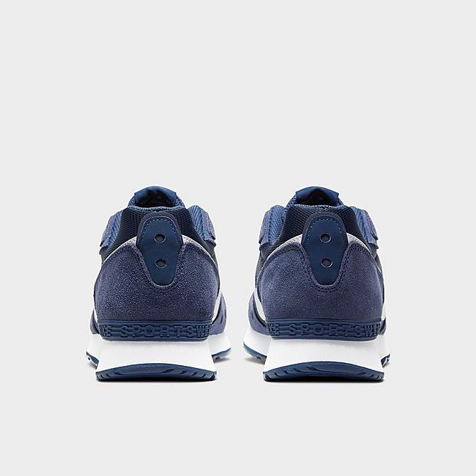 Left view of Men's Nike Venture Runner Casual Shoes in Midnight Navy/Midnight Navy/White Click to zoom