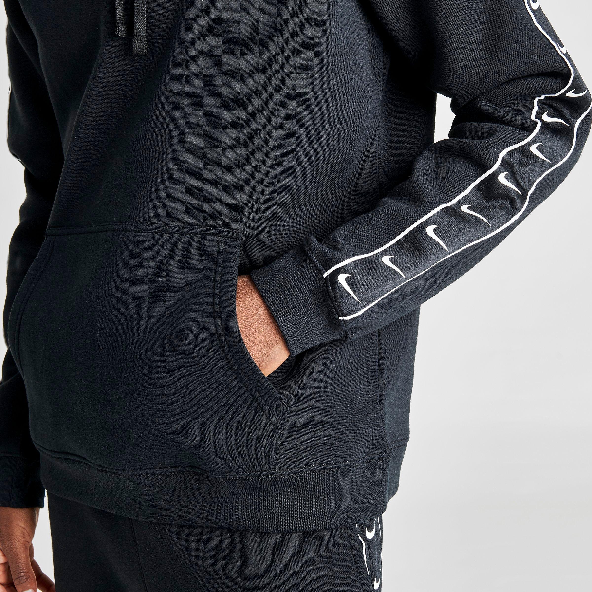 nike tape fleece hoodie