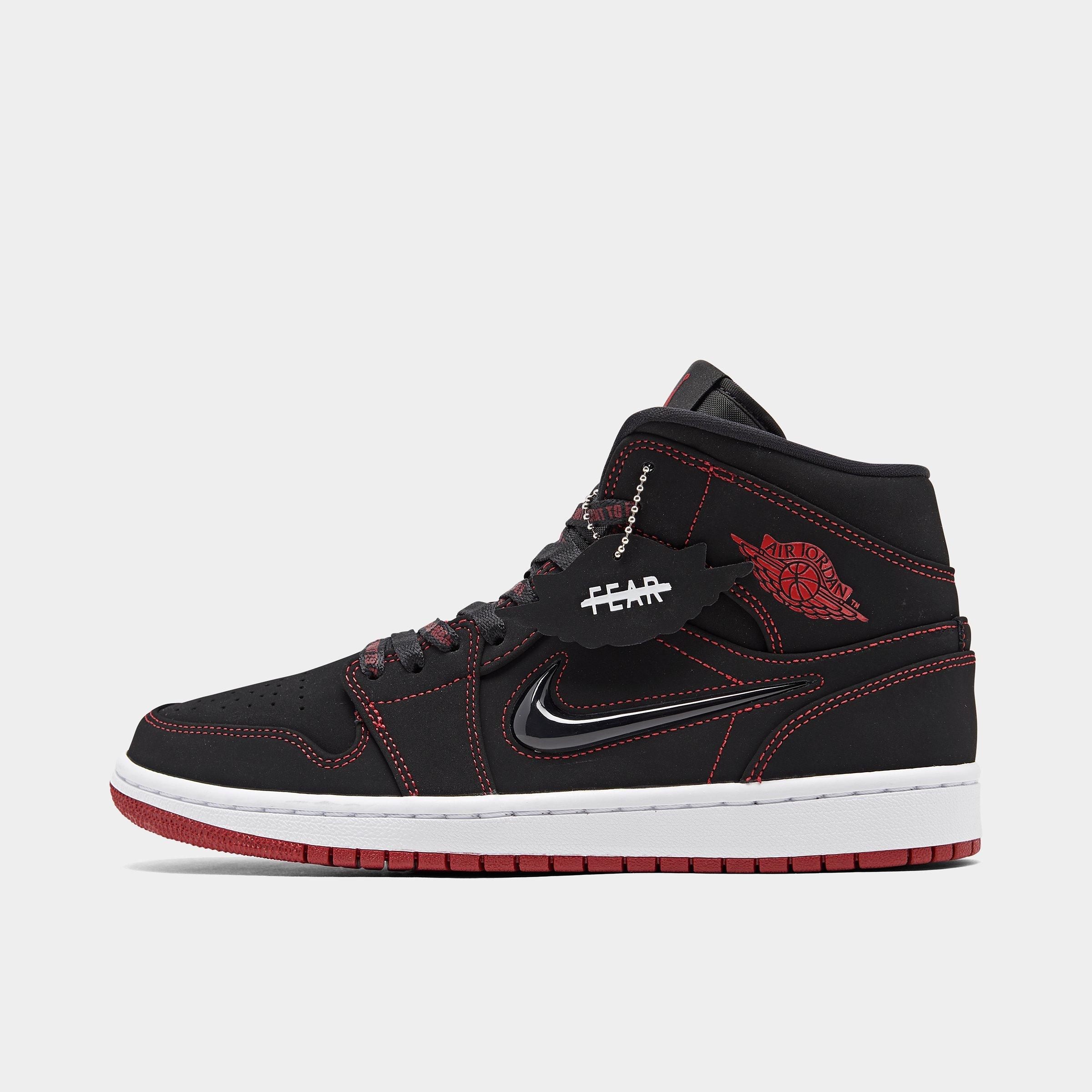 air jordan retro 1 mid red