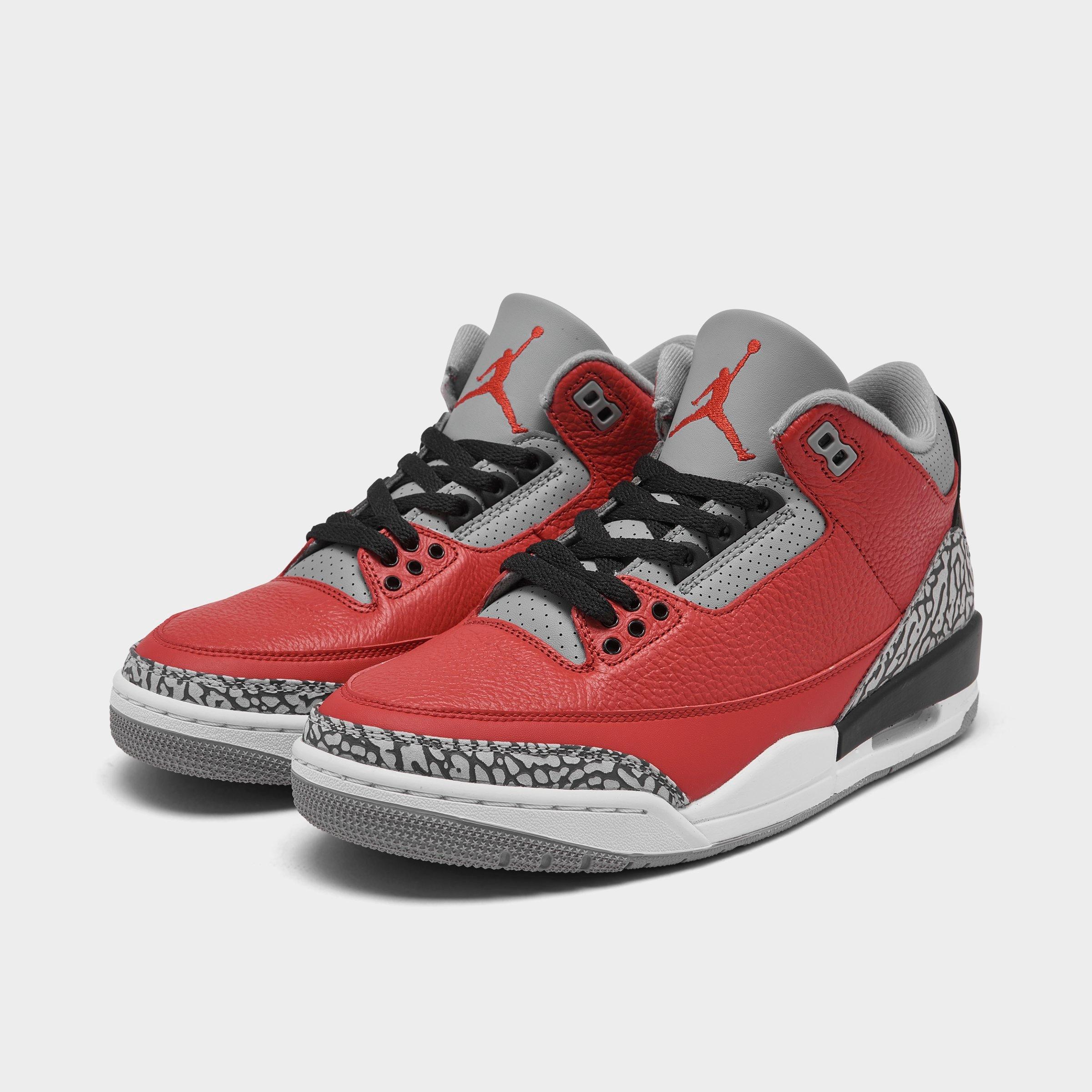 men's air jordan retro 3 se low basketball shoes