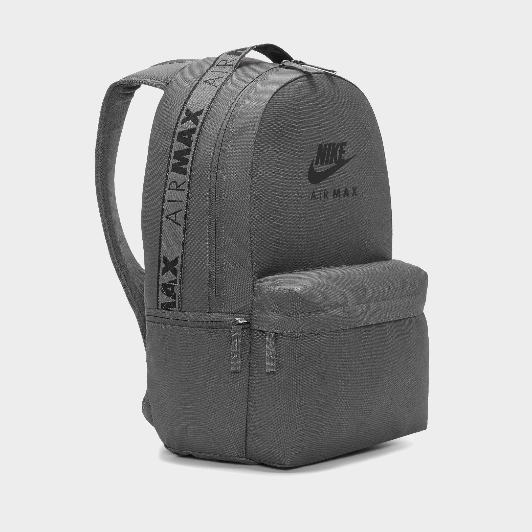 nike heritage air max backpack in black