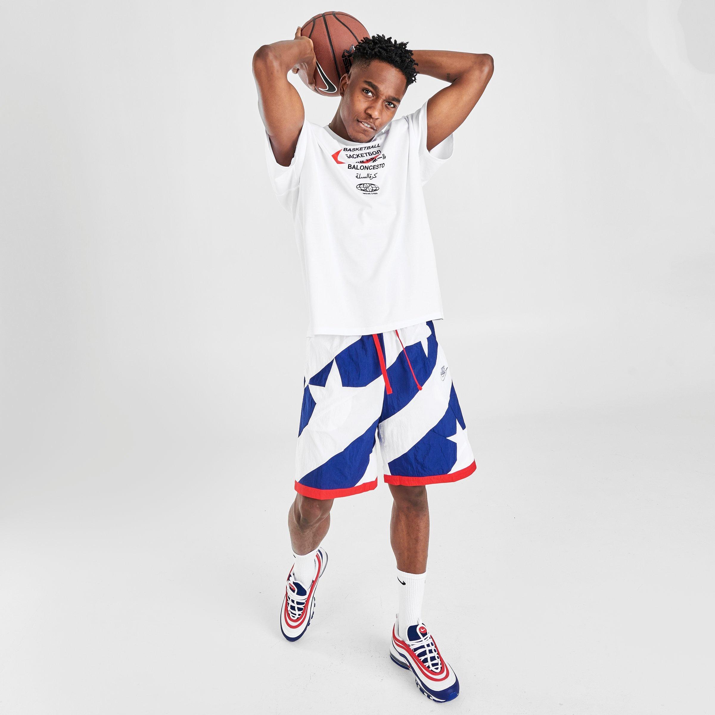 nike men's throwback shorts