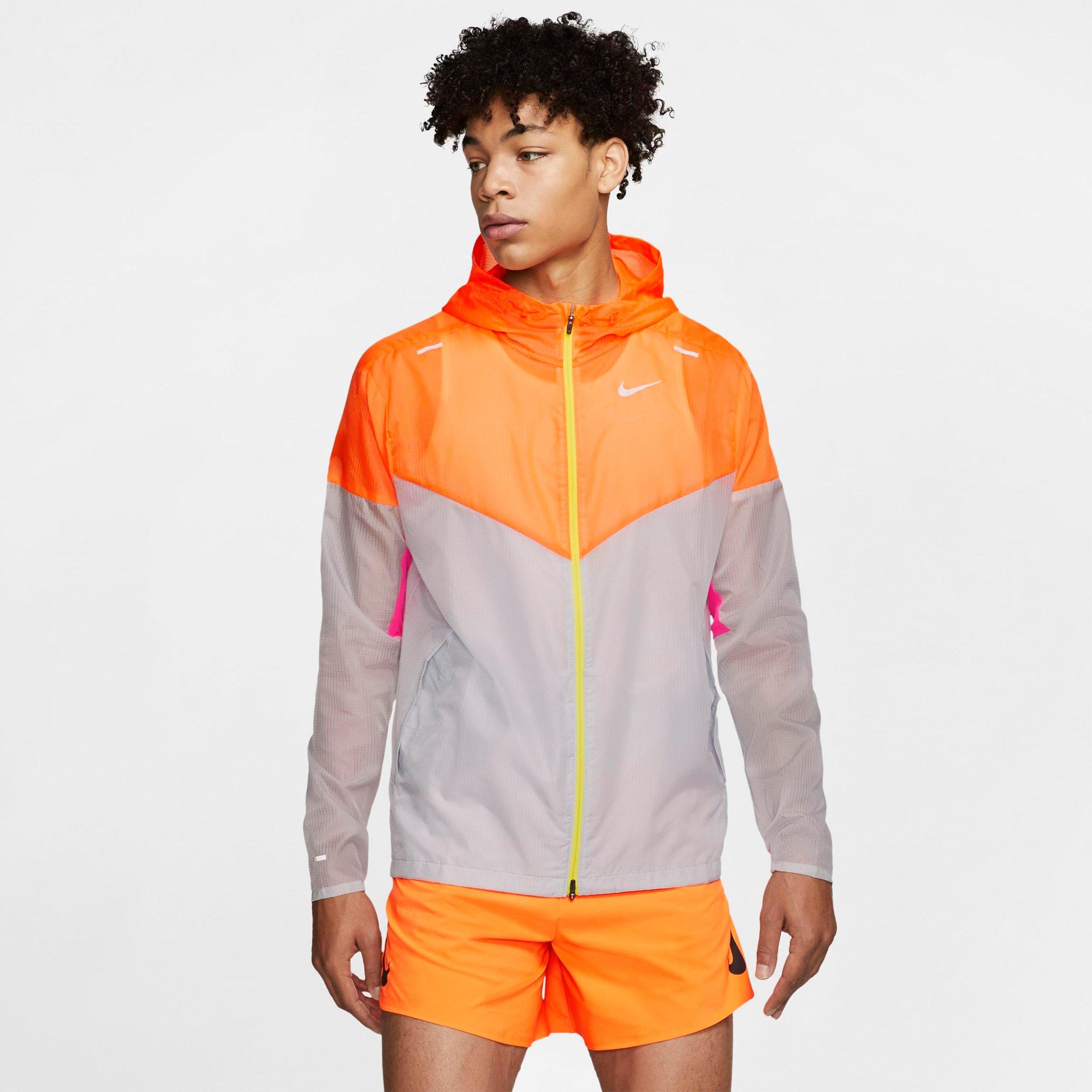 nike orange jacket