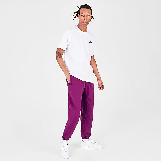 Front Three Quarter view of Men's Nike Standard Issue Jogger Pants Click to zoom