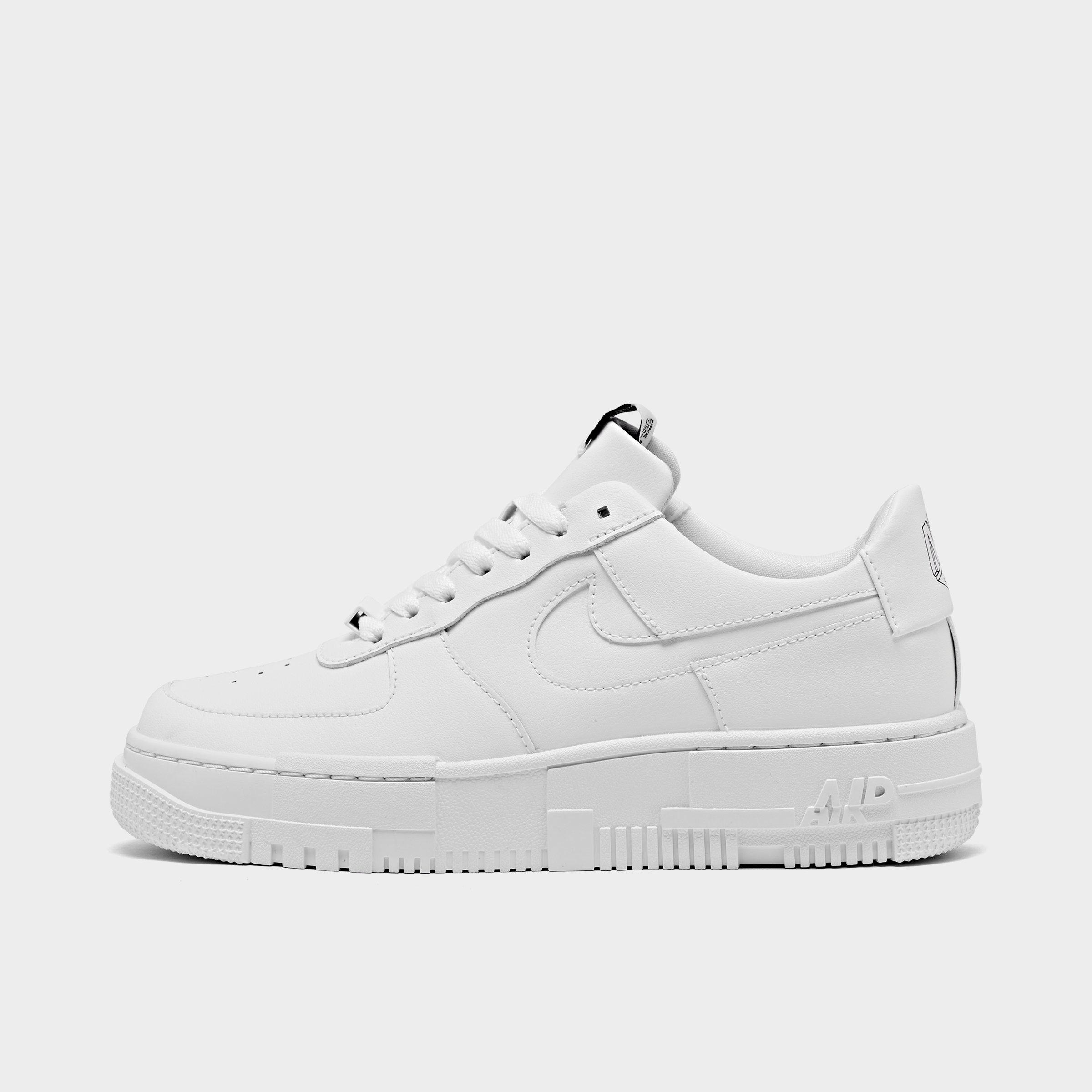 white air force ones in store