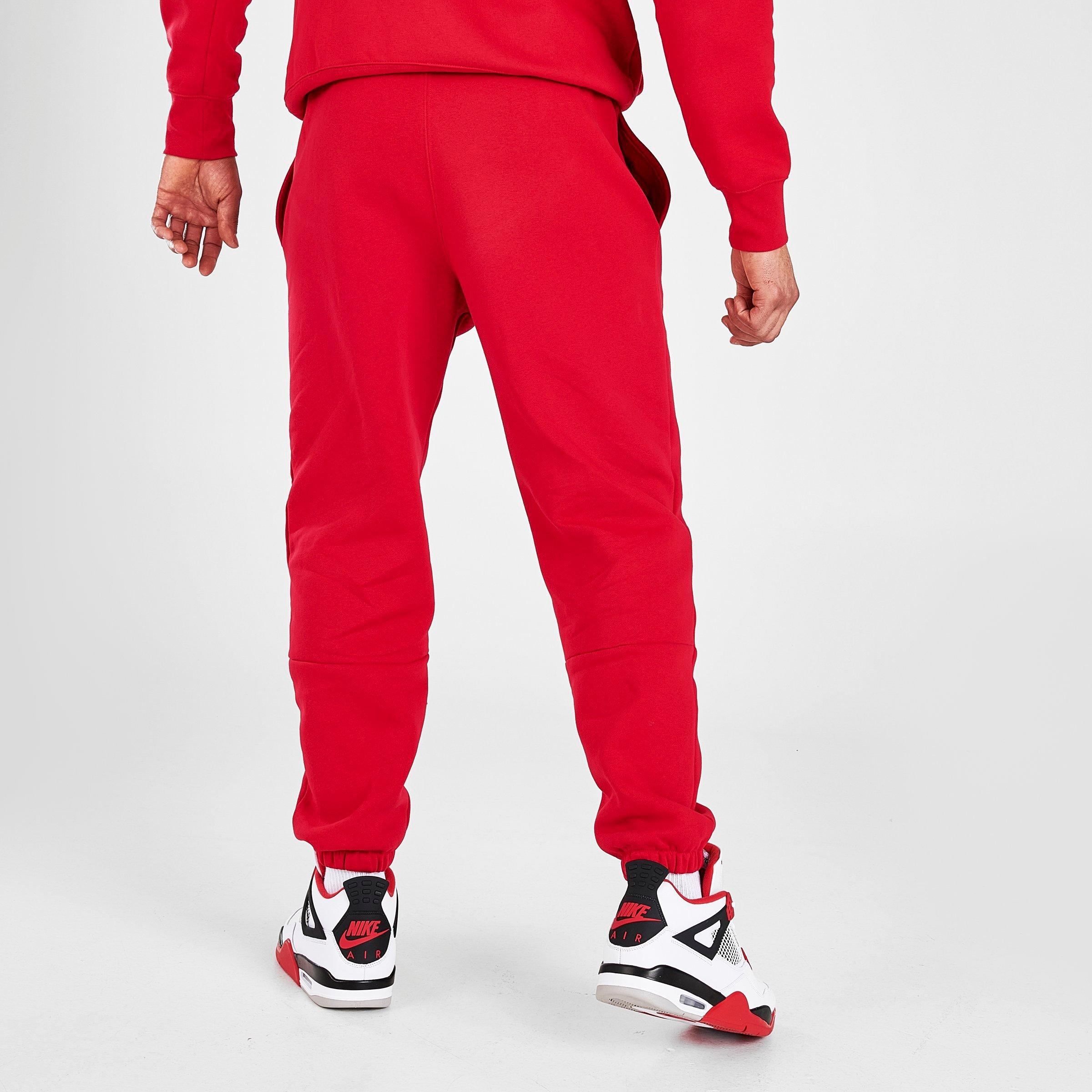 red jordan pants