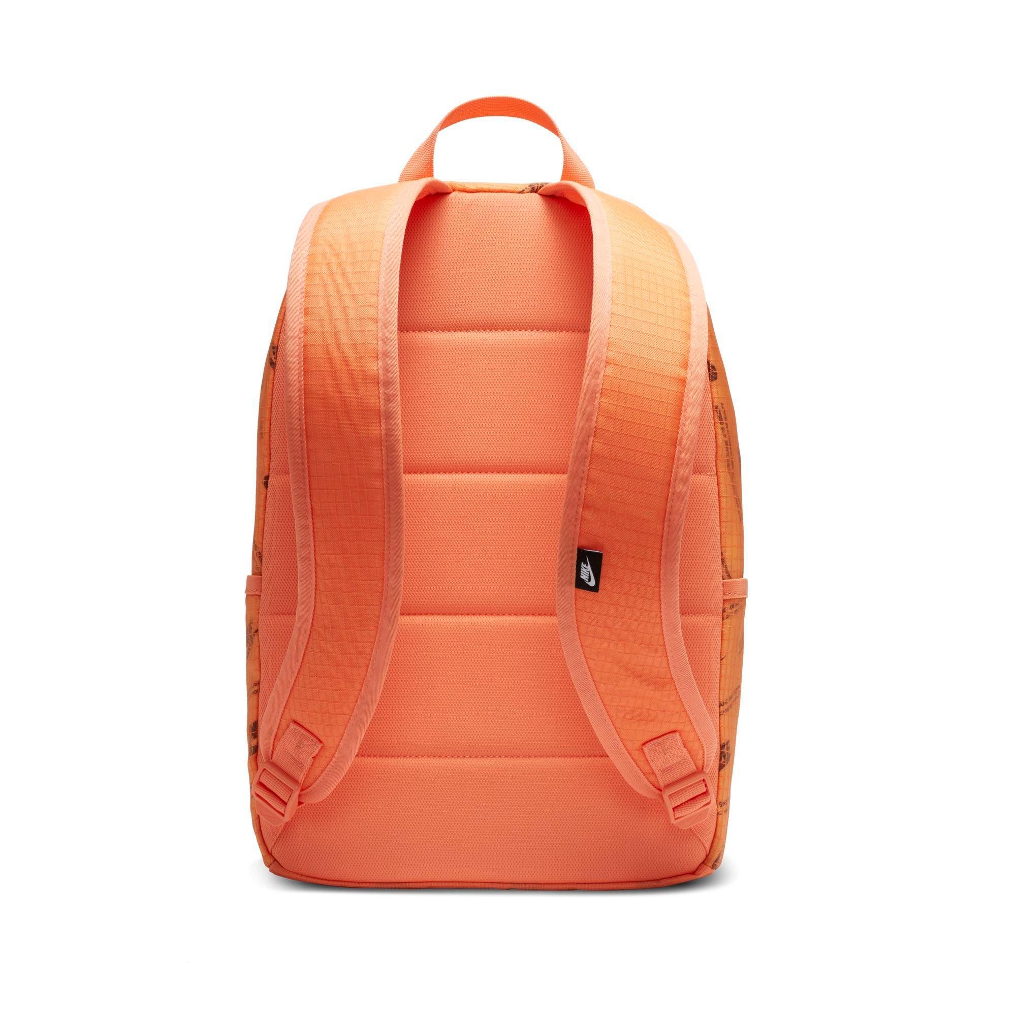 nike heritage backpack orange