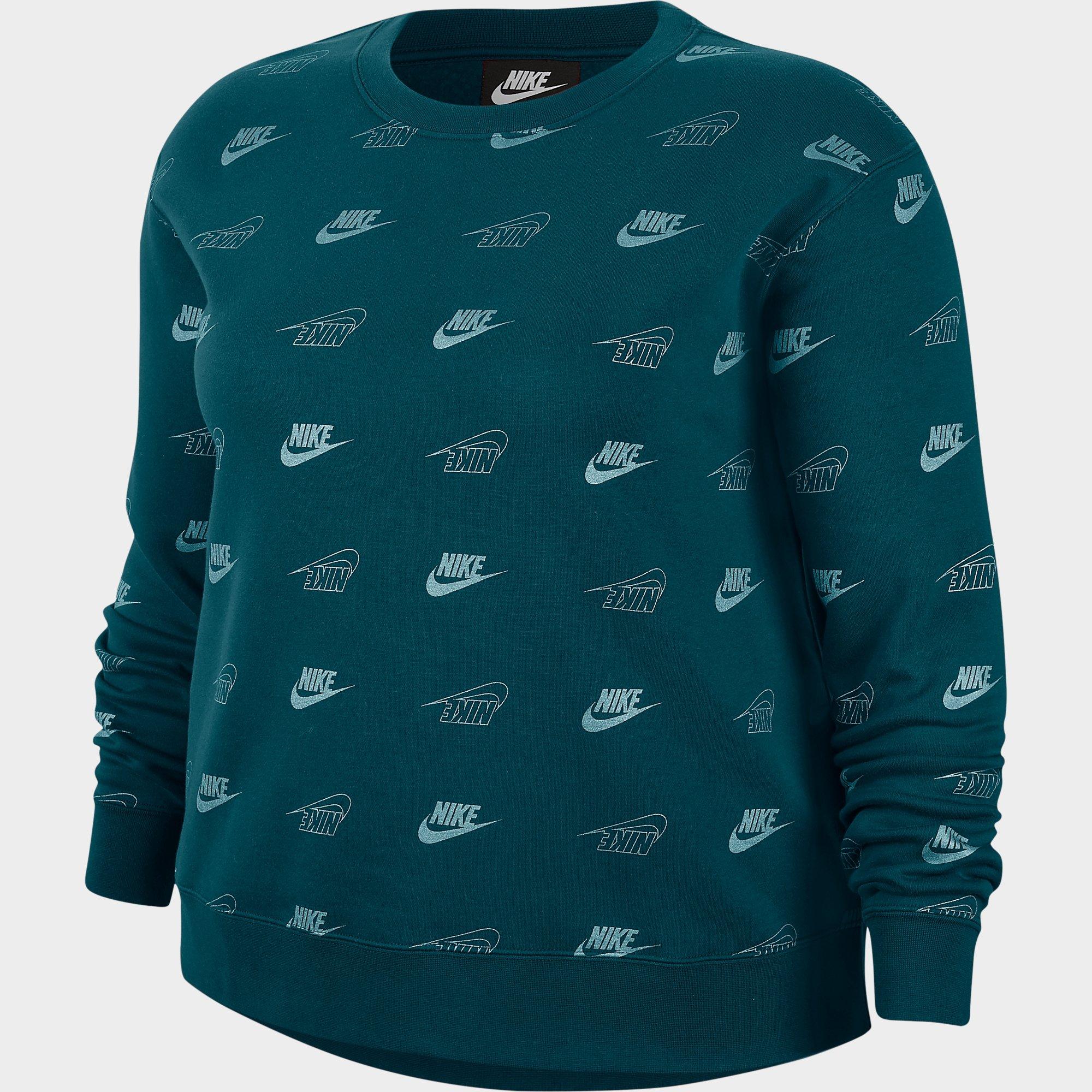 nike all over sweatshirt