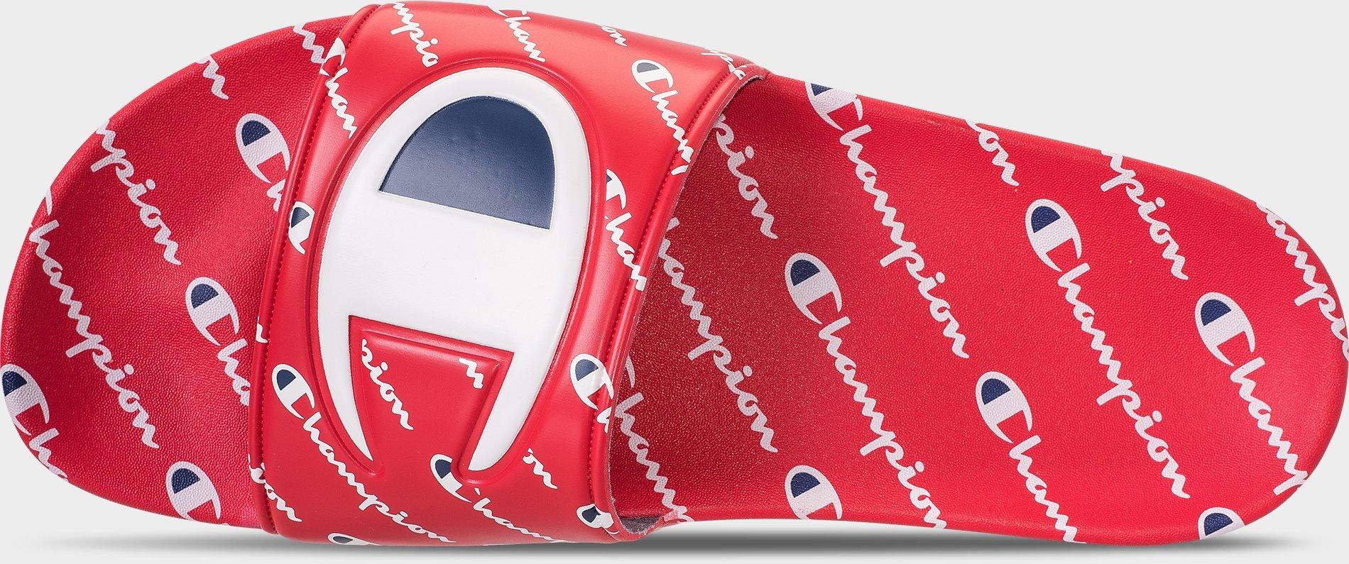 champion ipo repeat white slide sandals