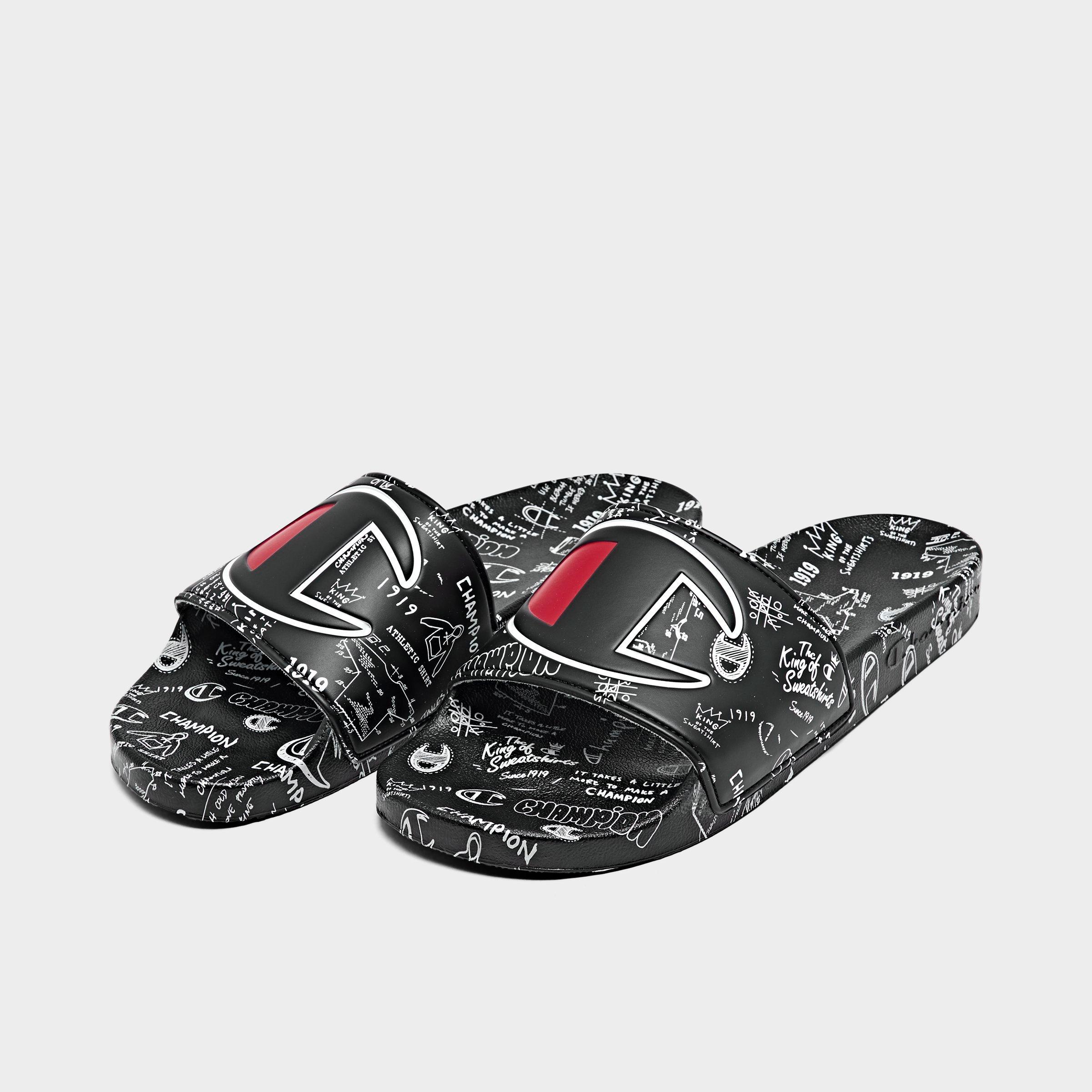 champion slides gray