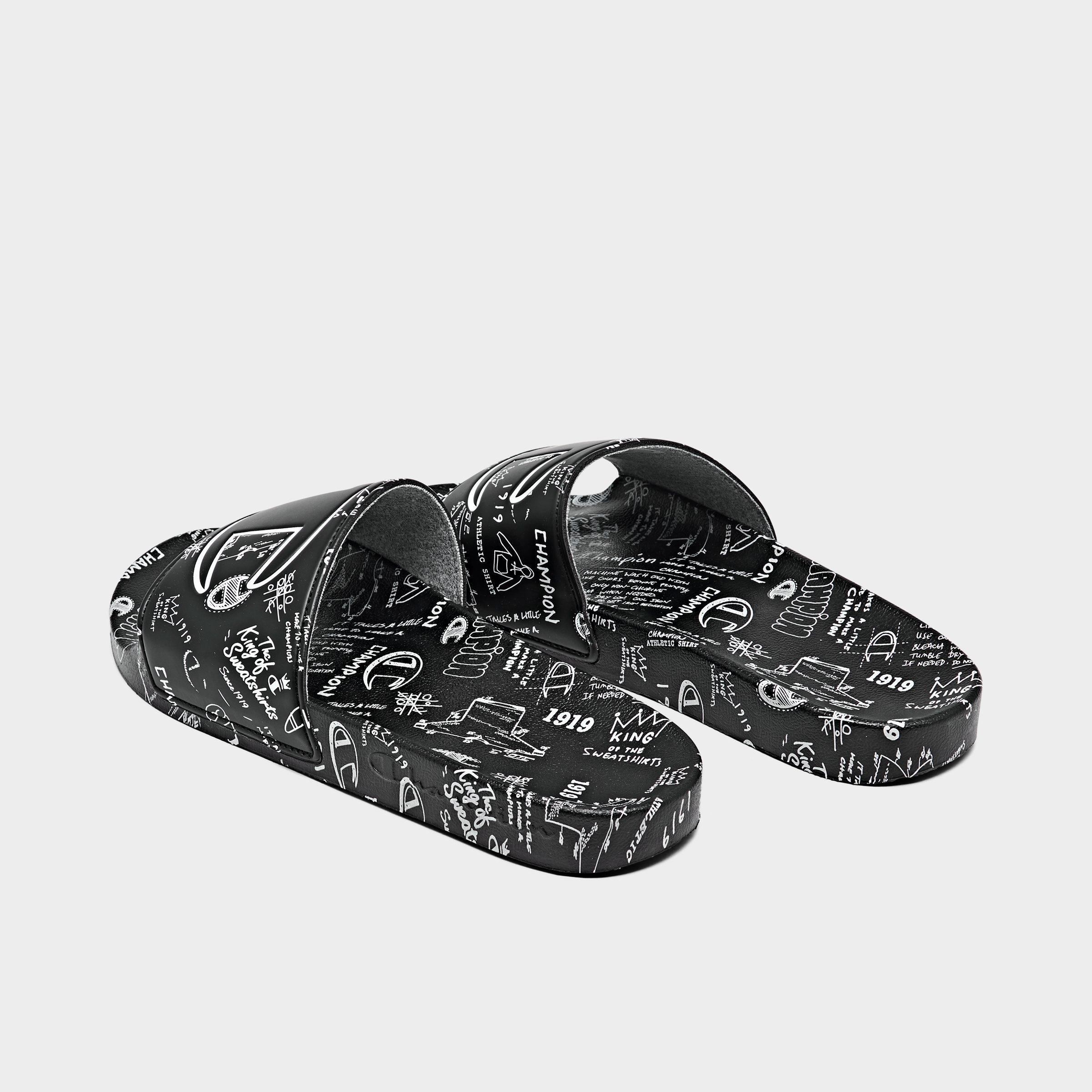 jordan slides finish line