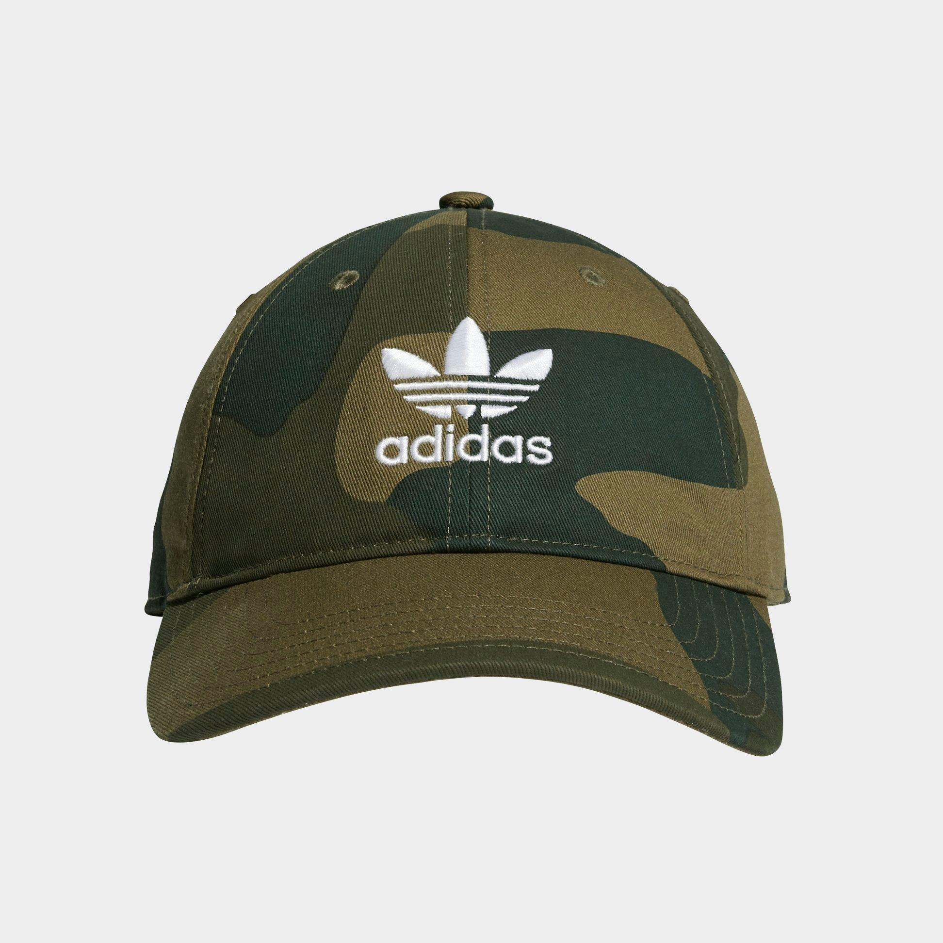 camo adidas hat