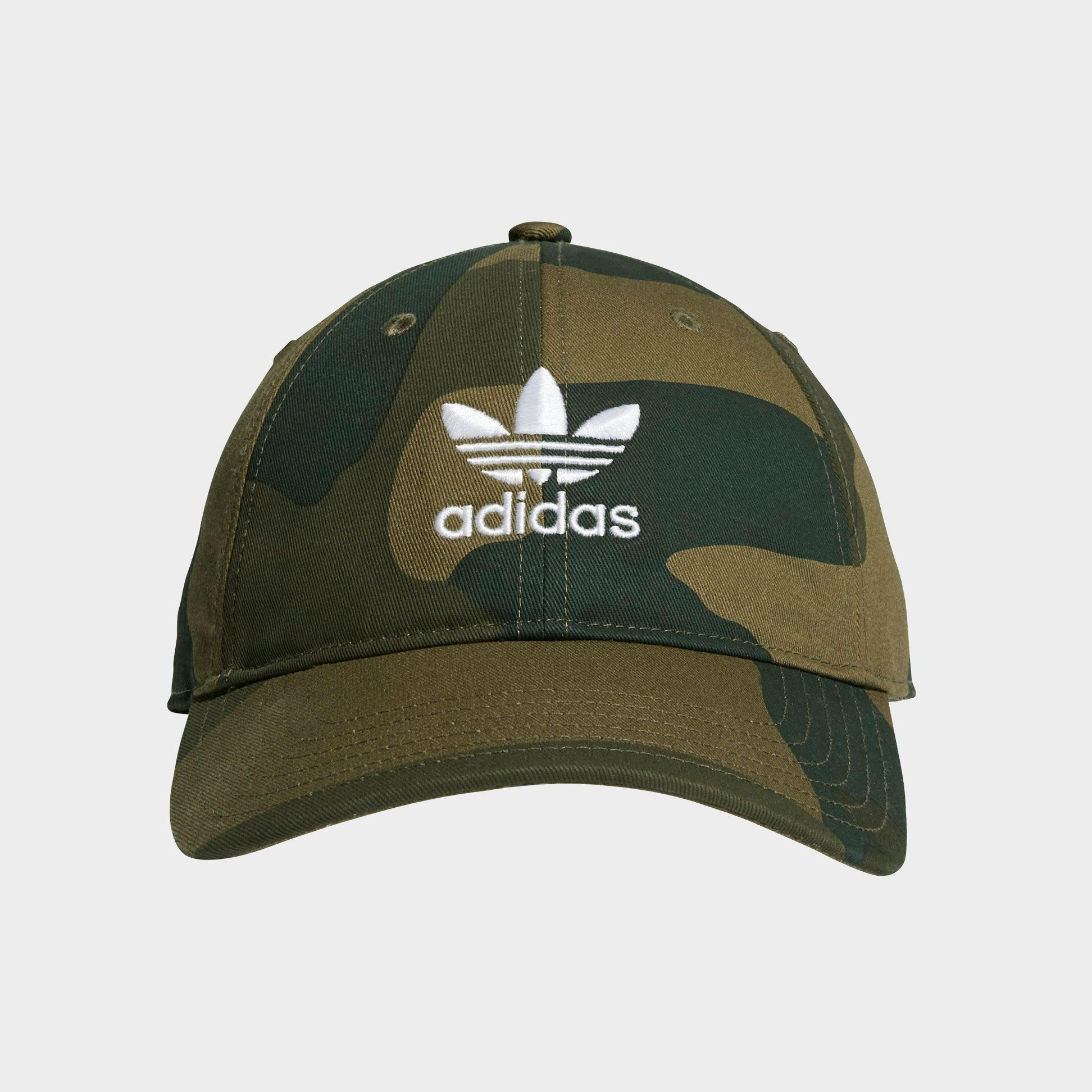 adidas originals precurved washed strapback hat