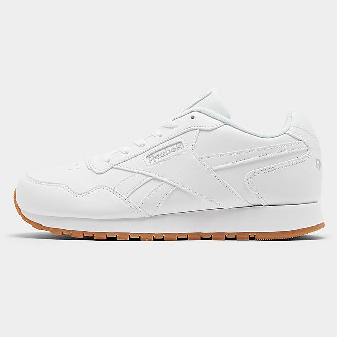 Right view of Men's Reebok Classic Harmon Run S Casual Shoes in White/Gum Click to zoom