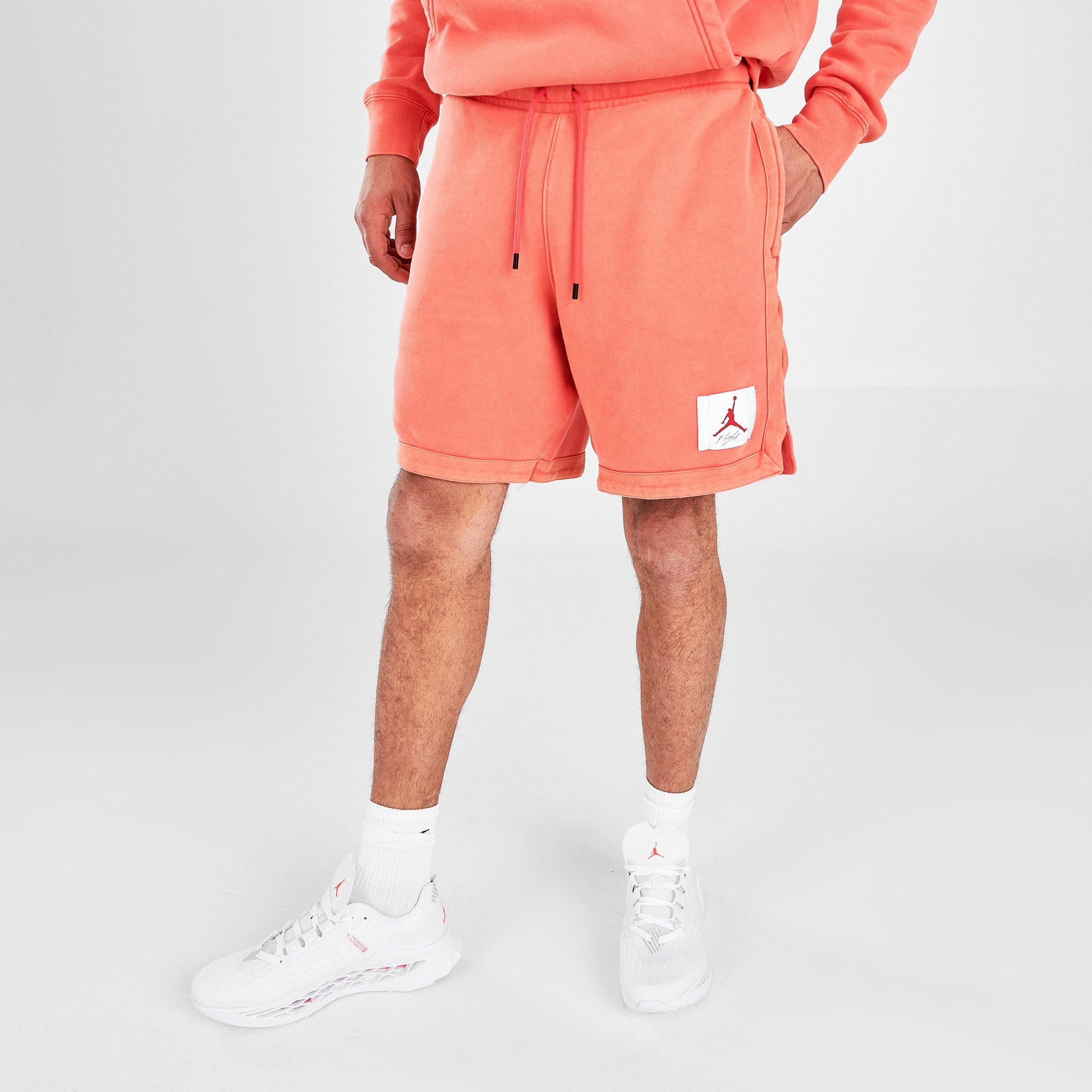 mens jordan fleece shorts