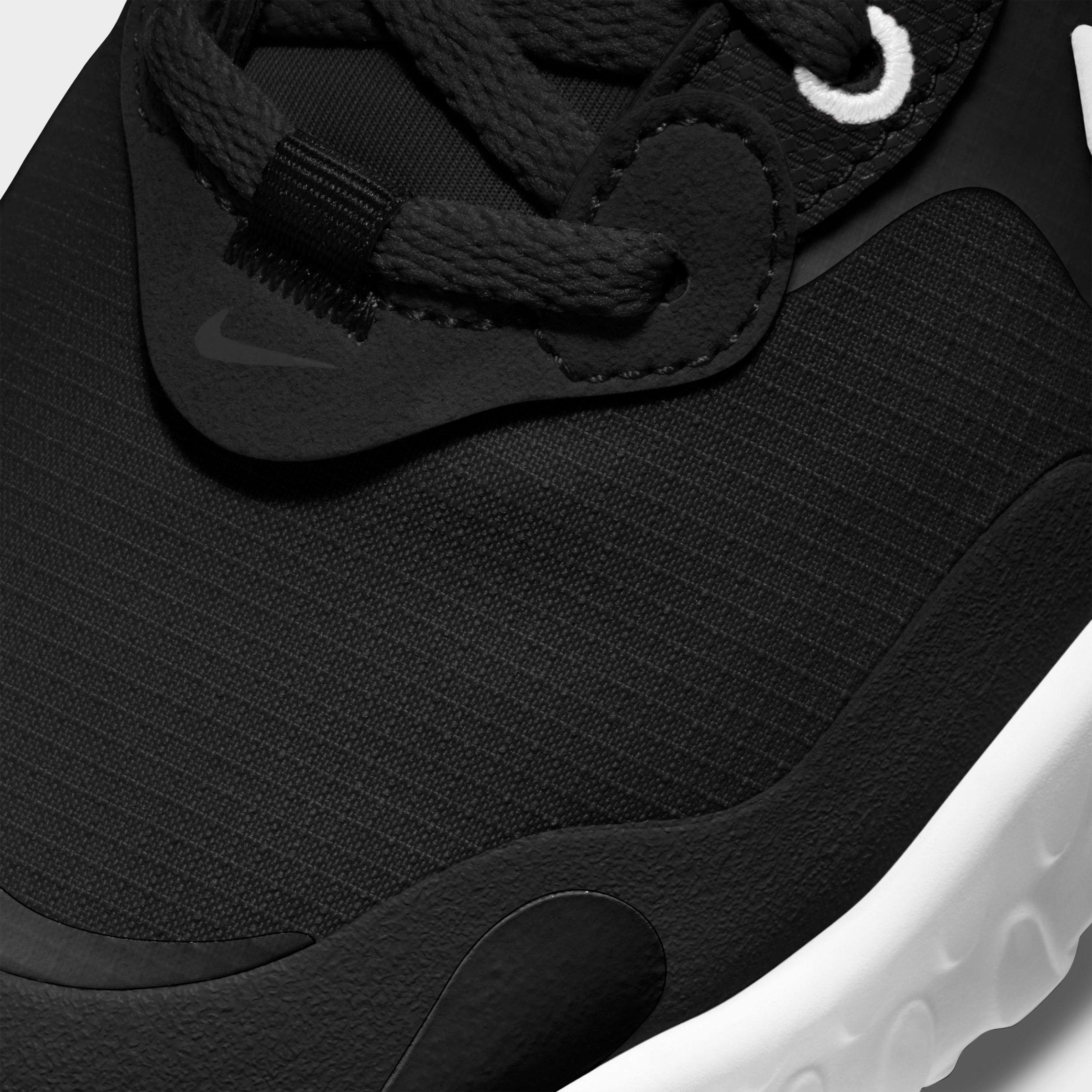 women's nike react black