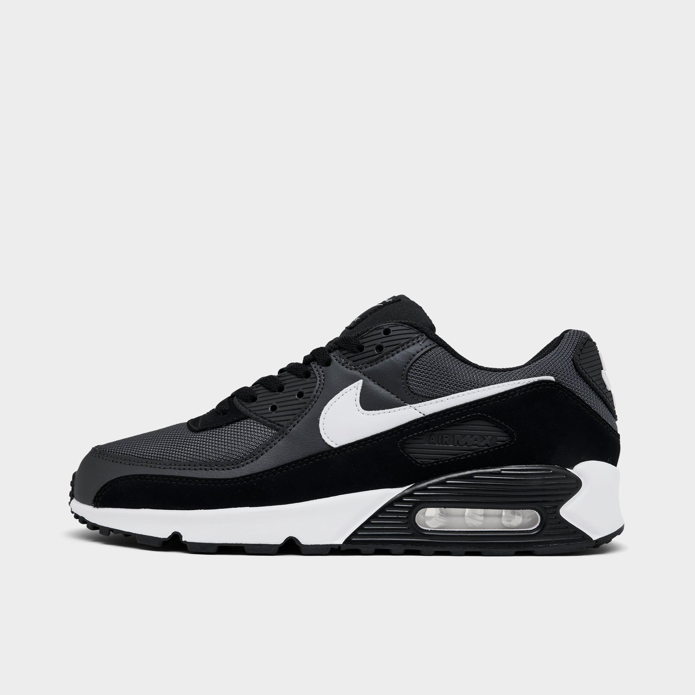 nike air max 90 black white grey