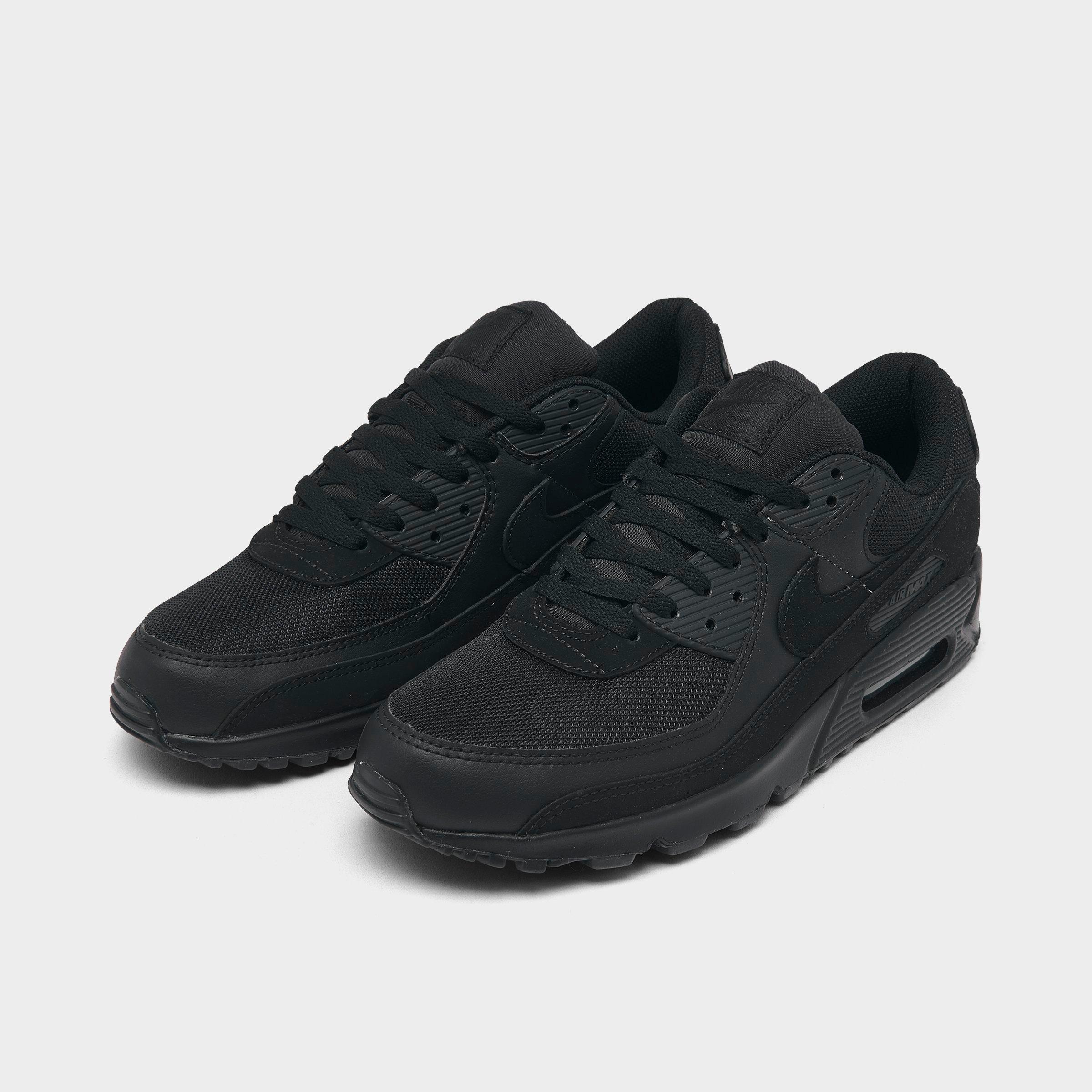 finish line black air max