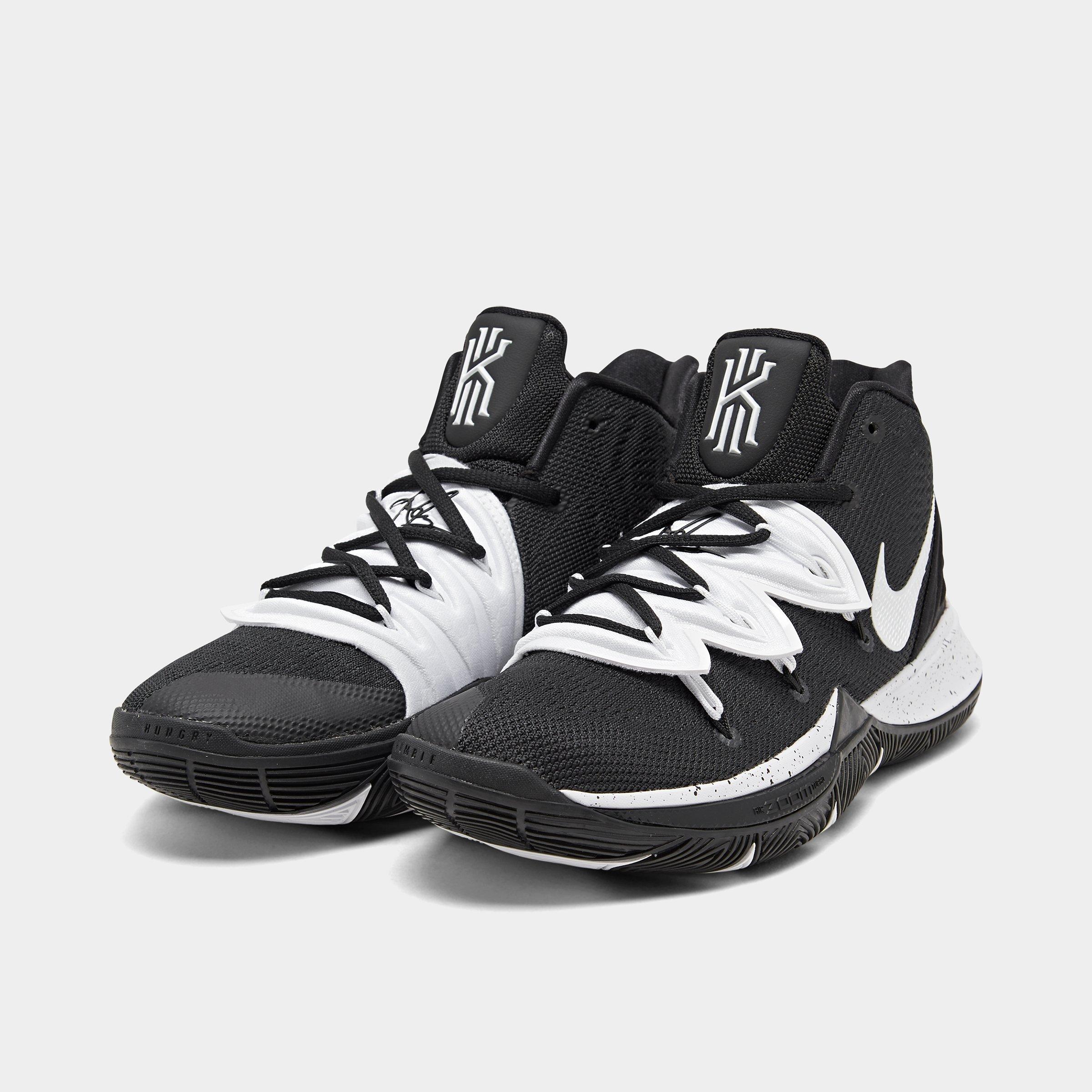 nike air ring leader low gray black hair color Nike Kyrie 5 PE