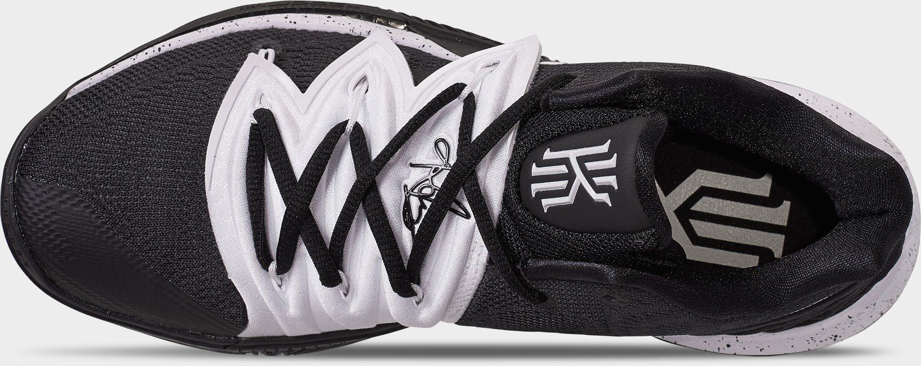 Nike Men 's Kyrie 5 TB Basketball Shoes White Black Sport