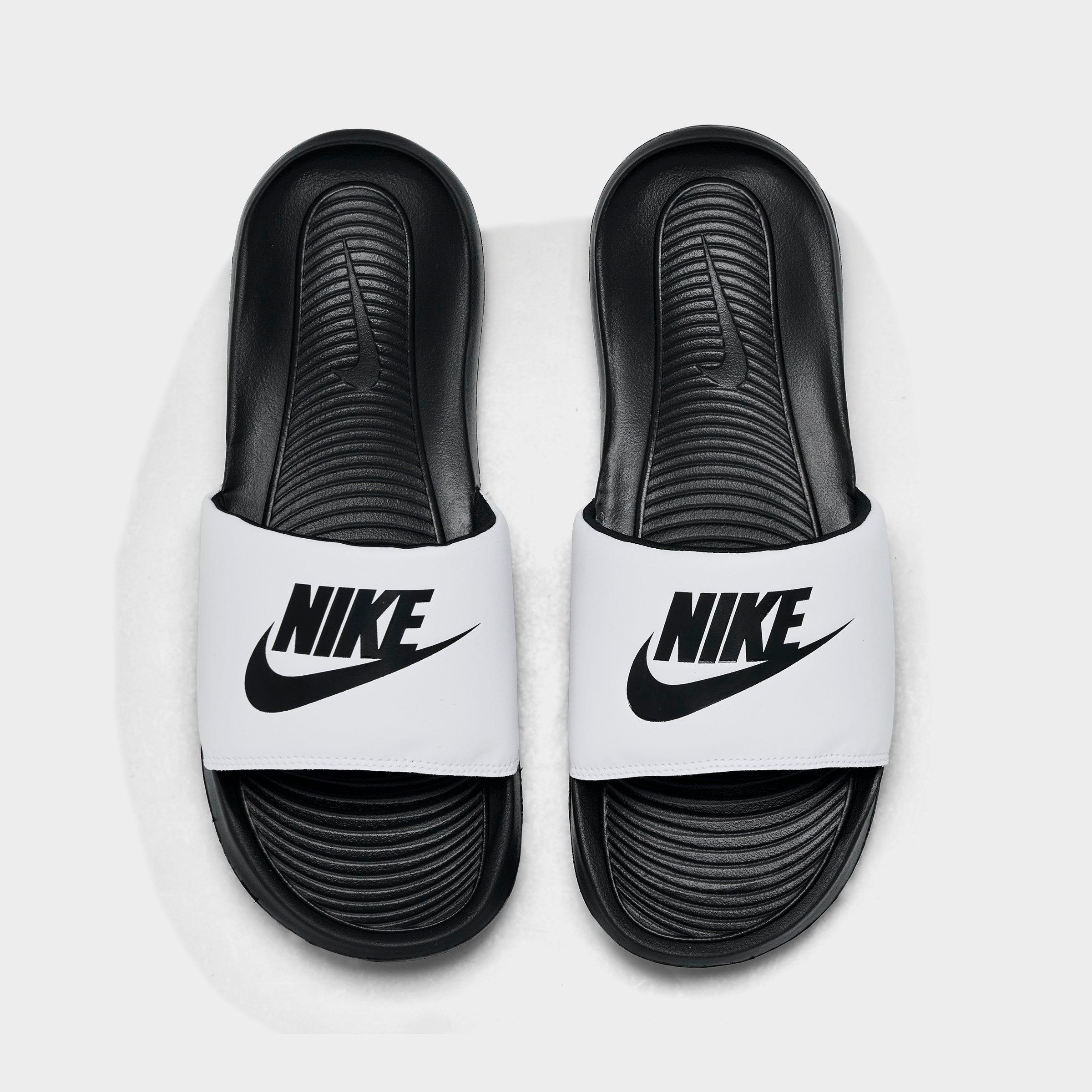 men white nike slides