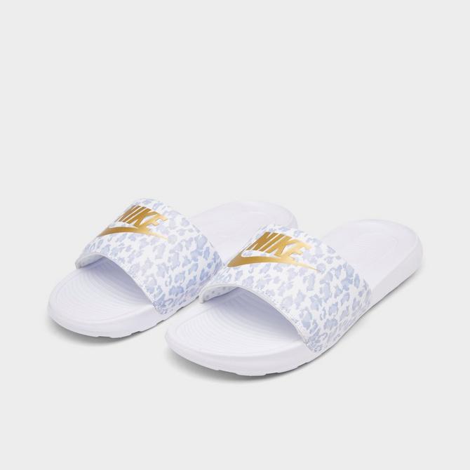 Women's Nike Victori One Print Slide Sandals Finish Line