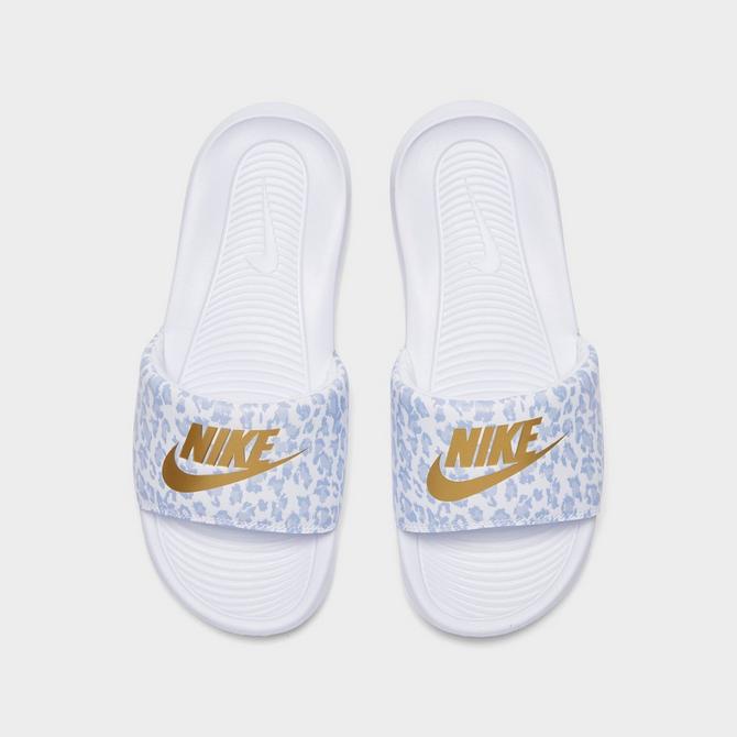 Women's Nike Victori One Print Slide Sandals Finish Line