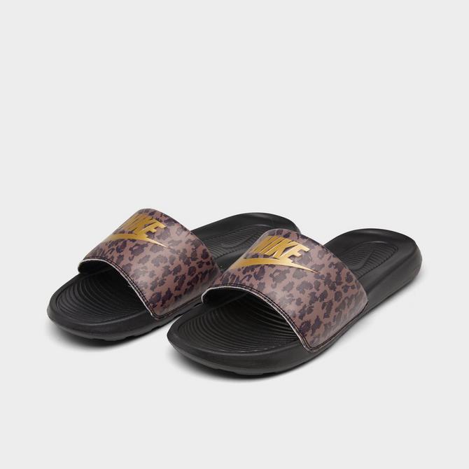 Women's Nike Victori One Print Slide Sandals Finish Line