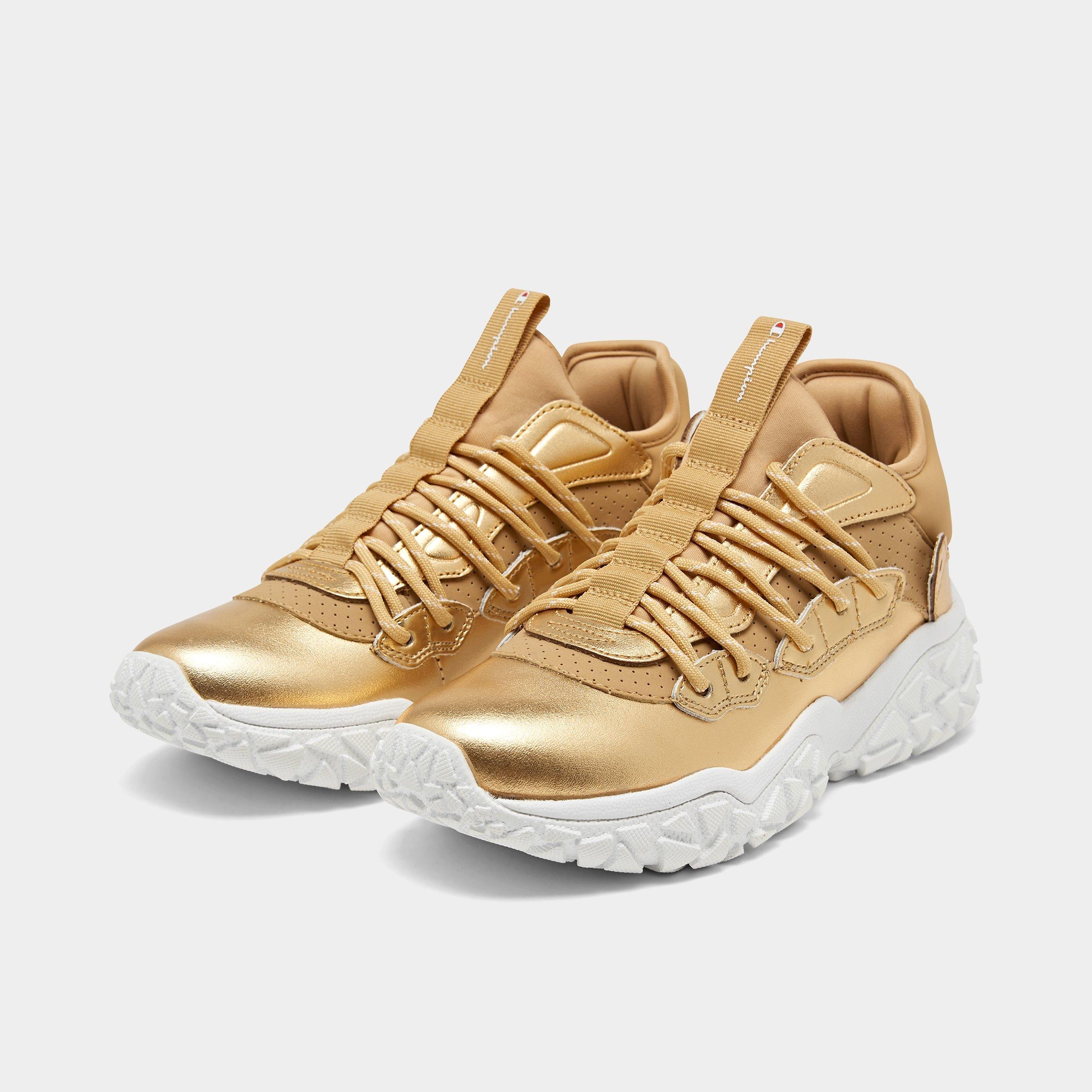 gold champion shoes