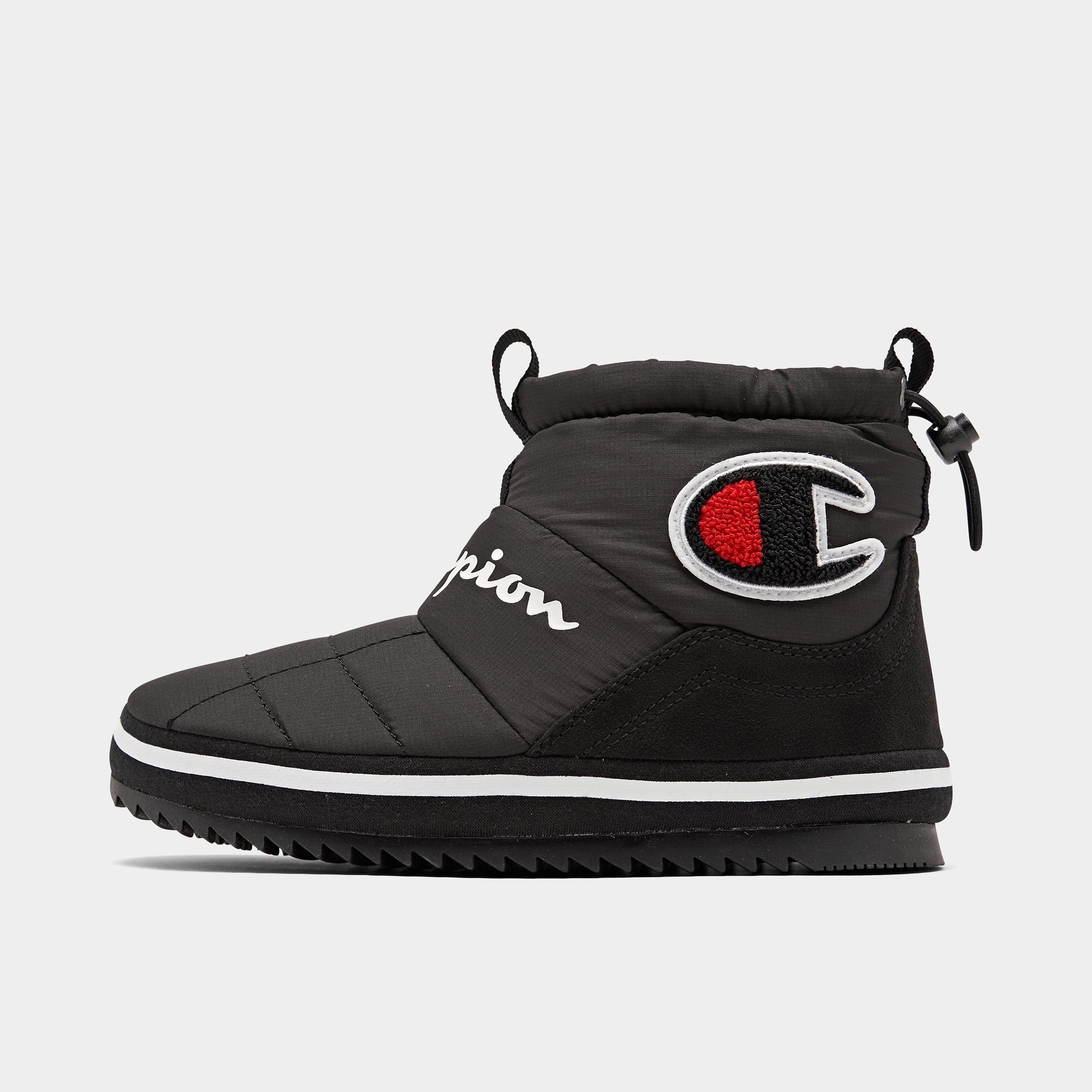 champion black boots