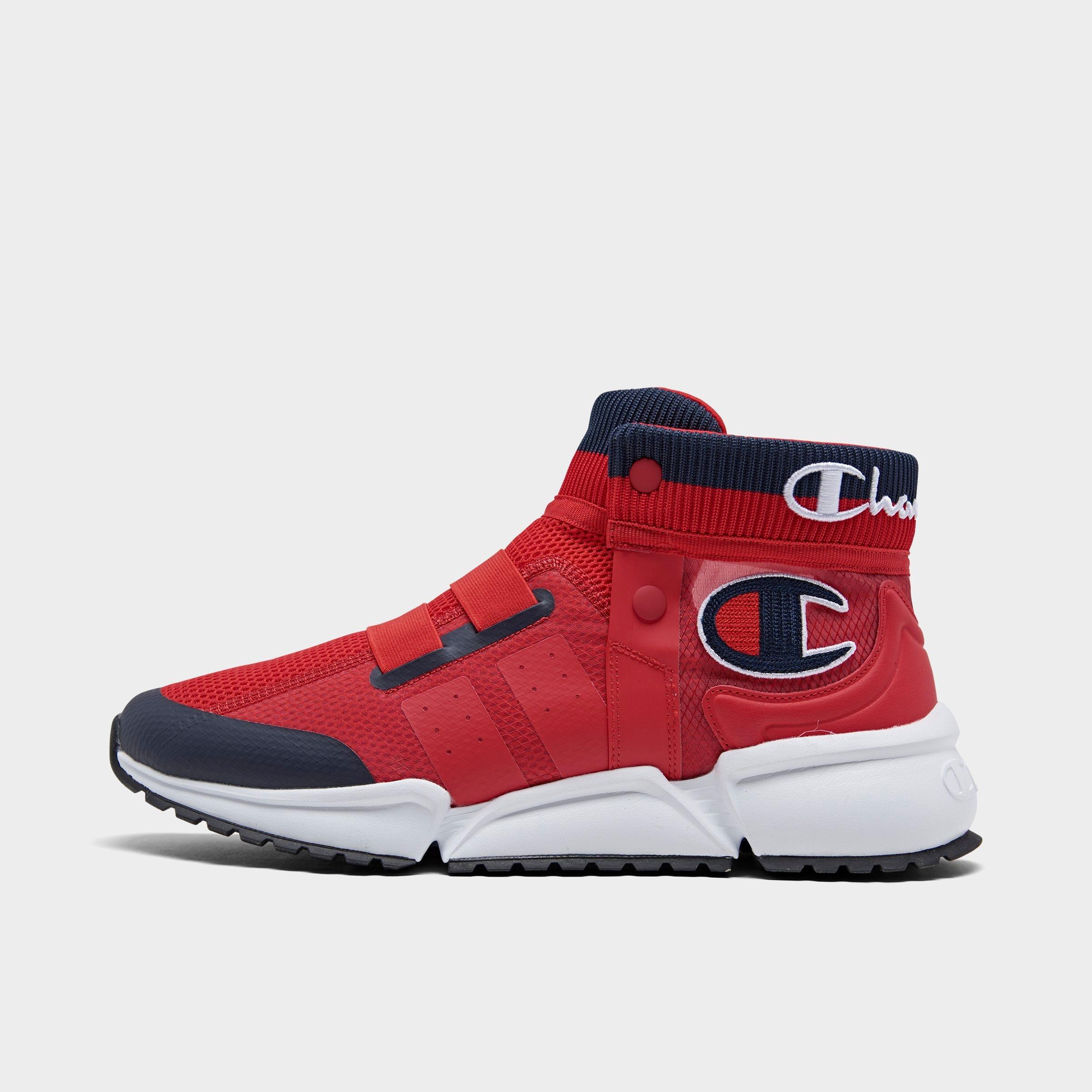 champion red sneakers