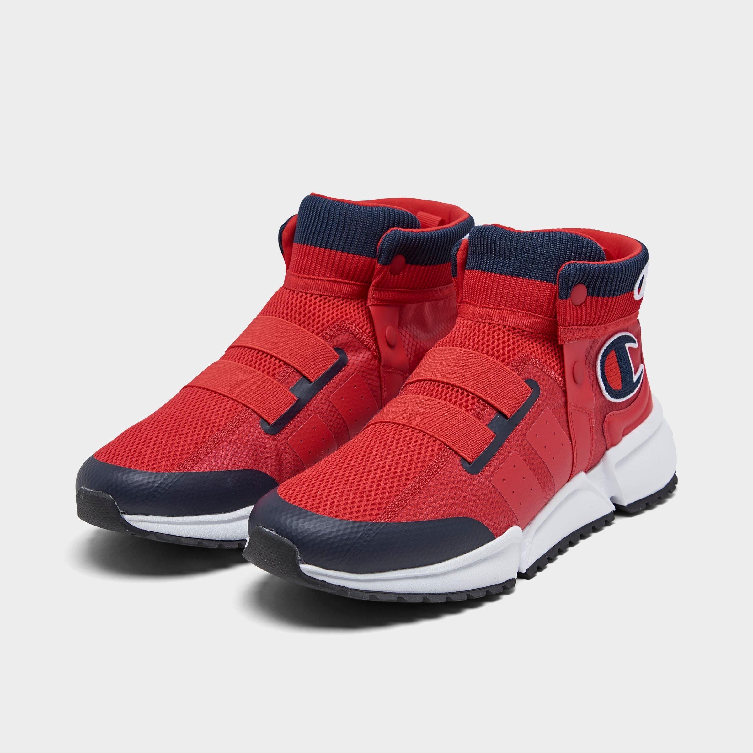 champion shoes blue and red