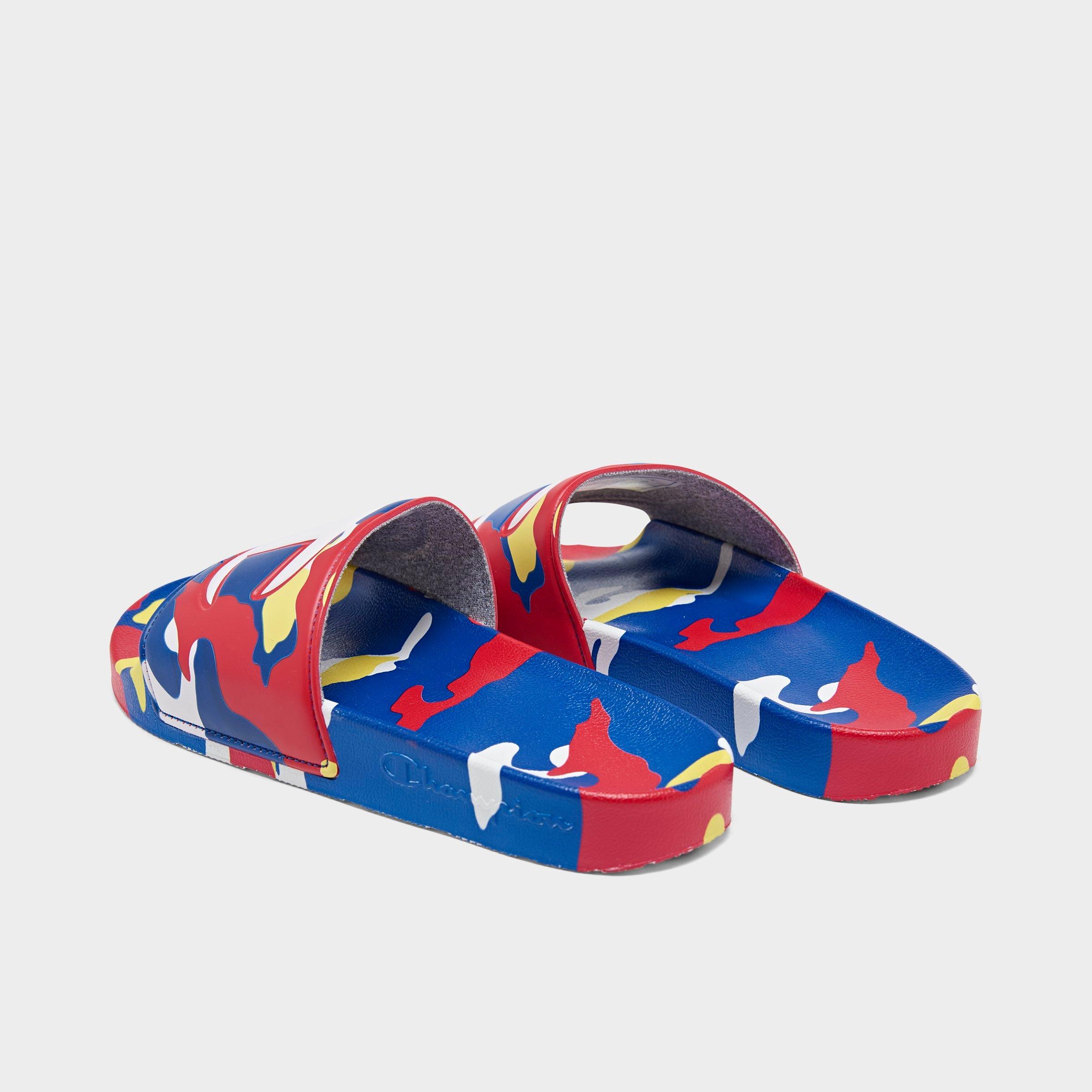 champion flip flops red
