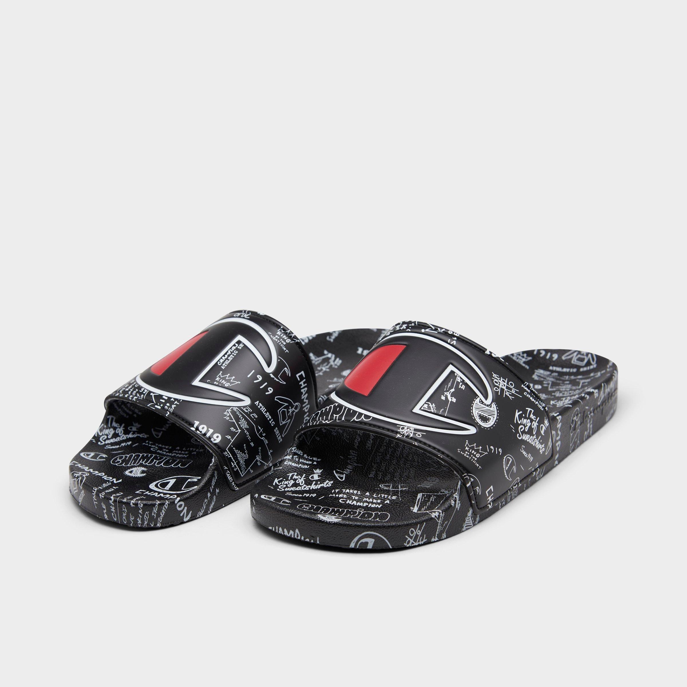 men champion flip flops