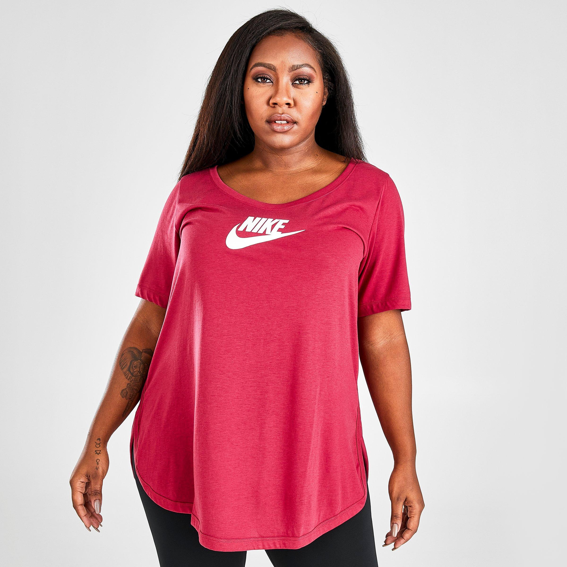 plus size womens nike t shirts