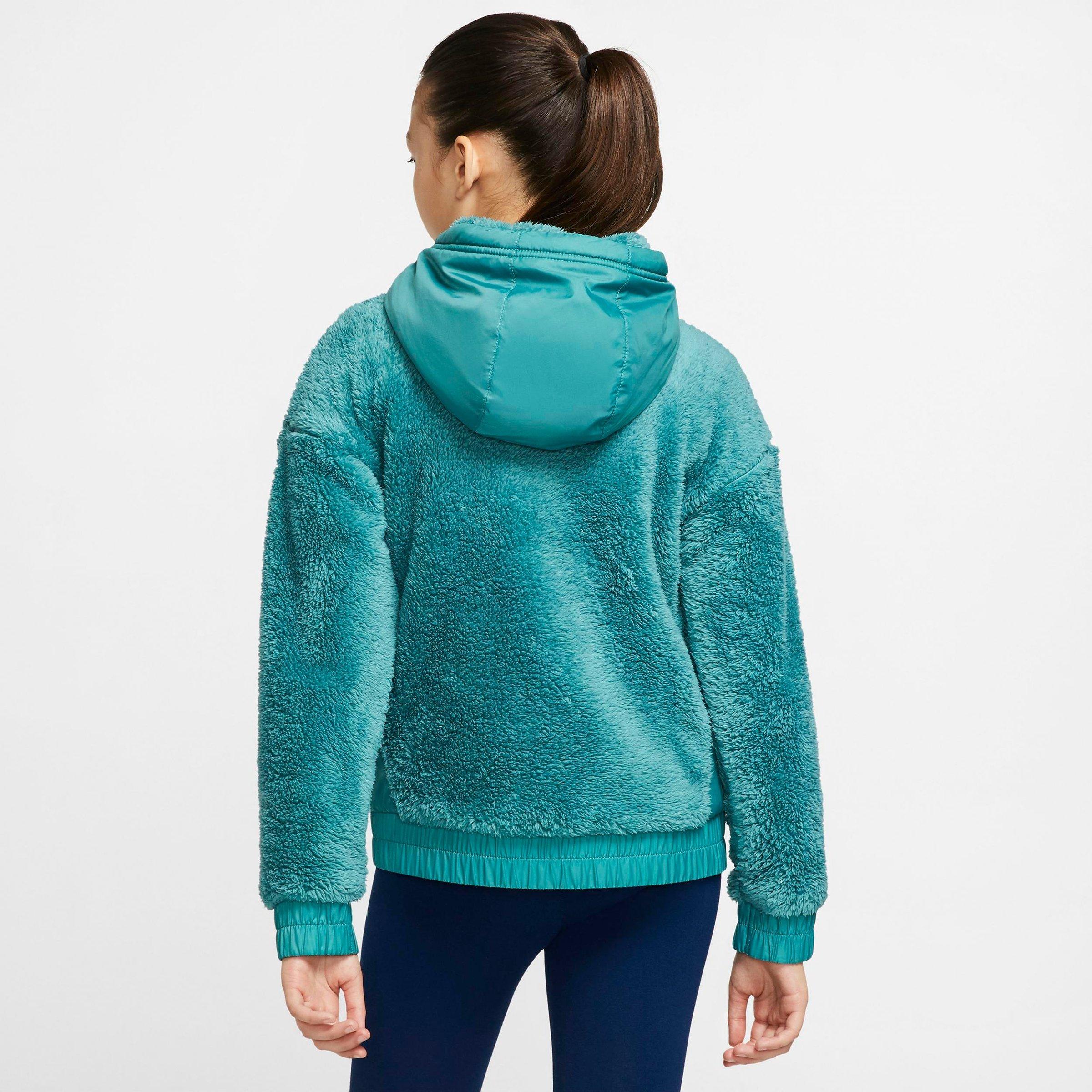 nike training sherpa full zip top