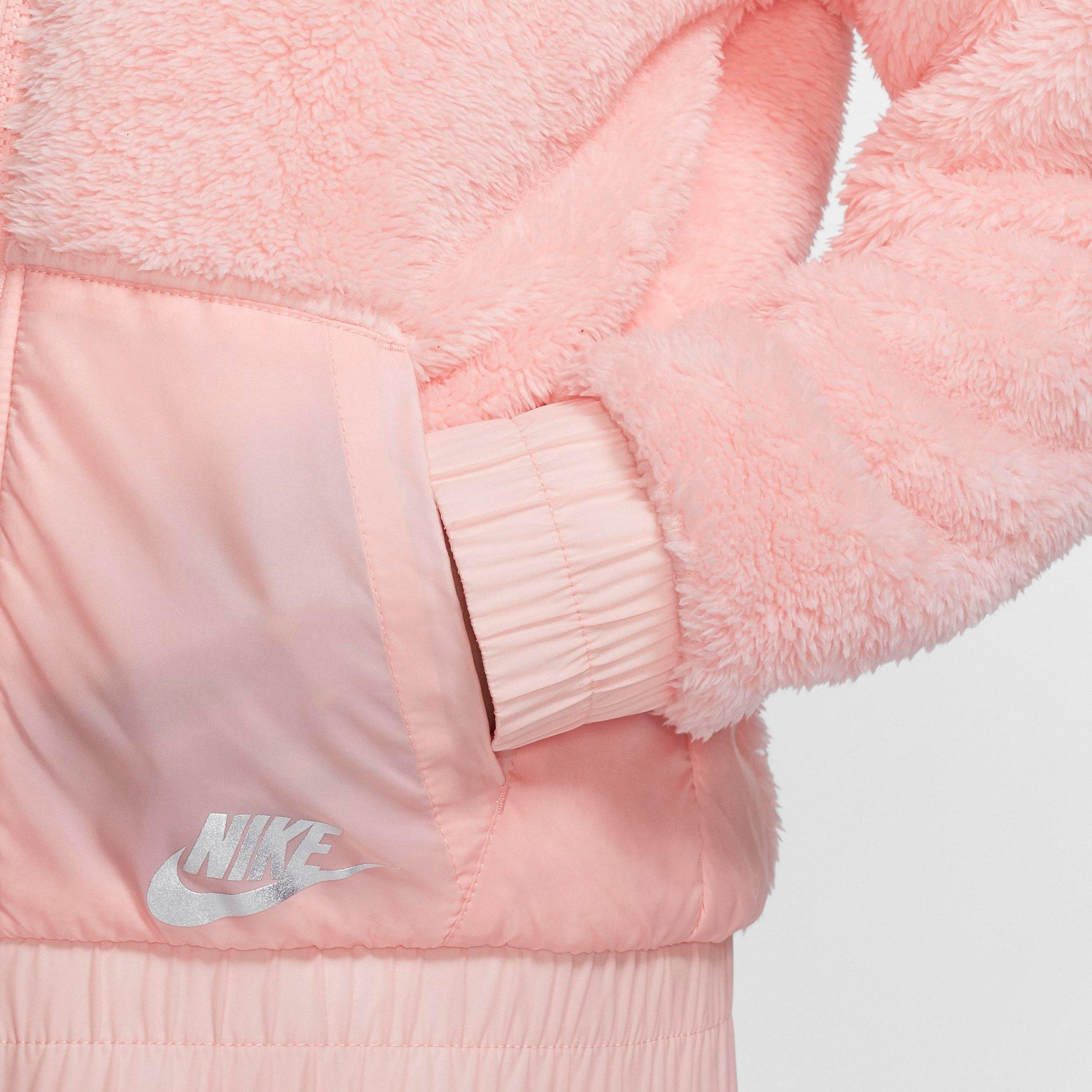 nike training sherpa full zip top