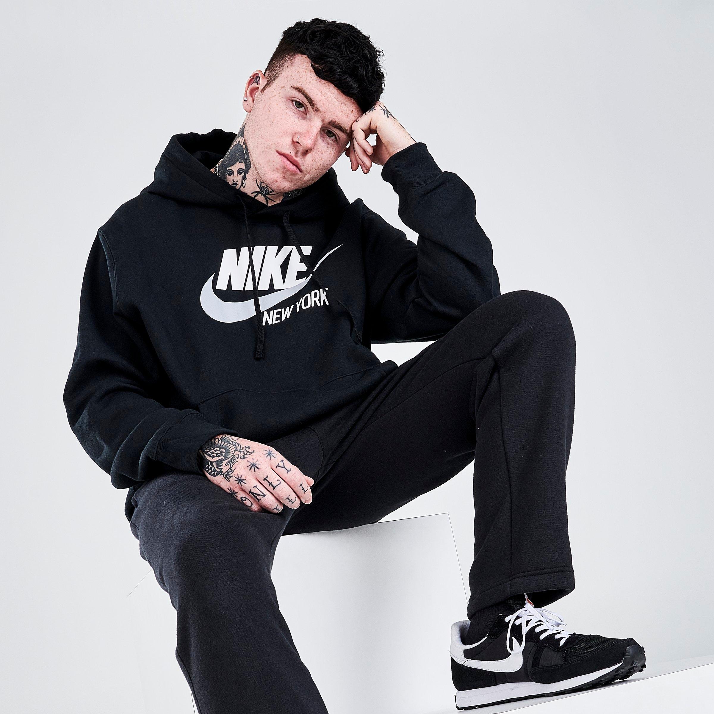 nike sweatpants and hoodie