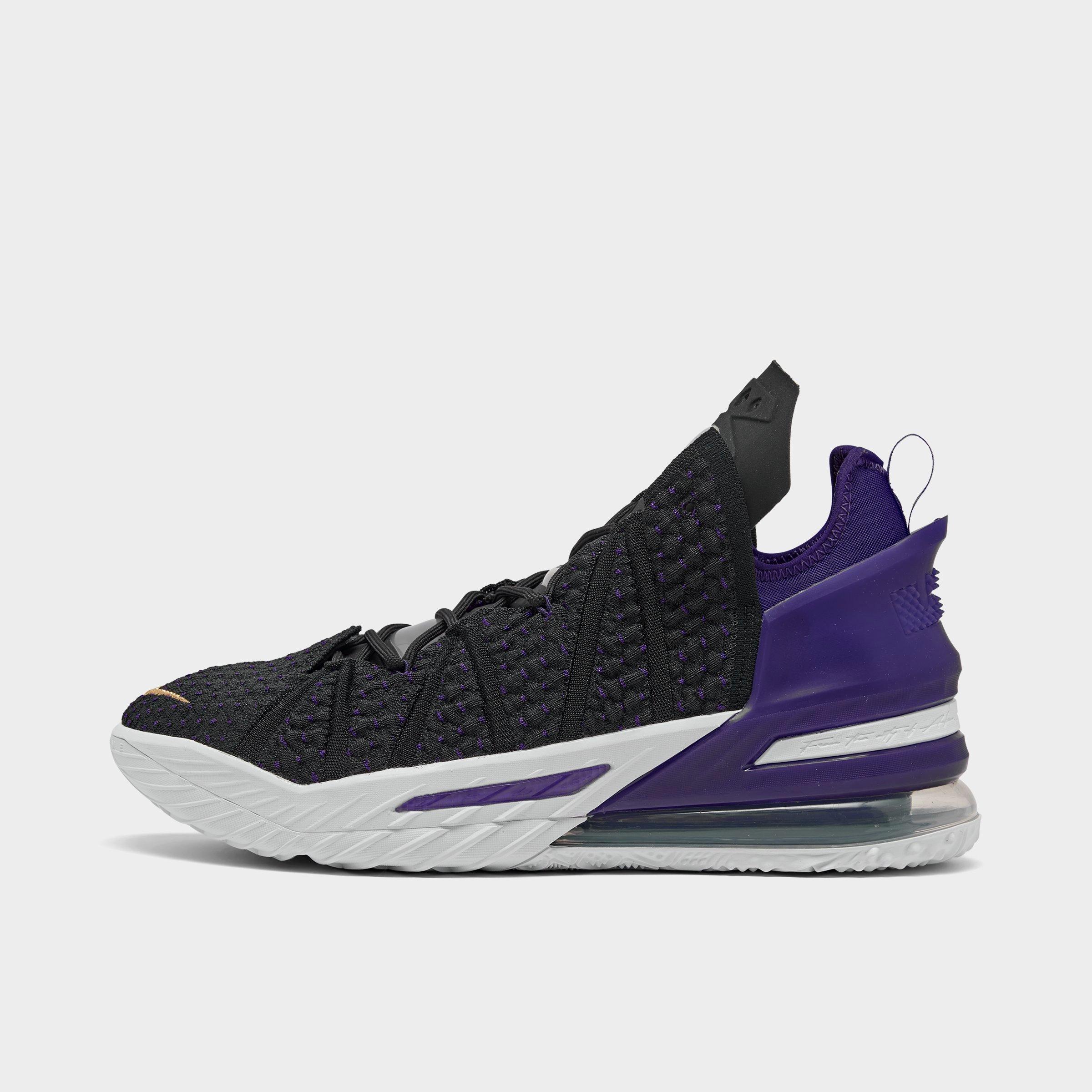 nike lebron purple shoes