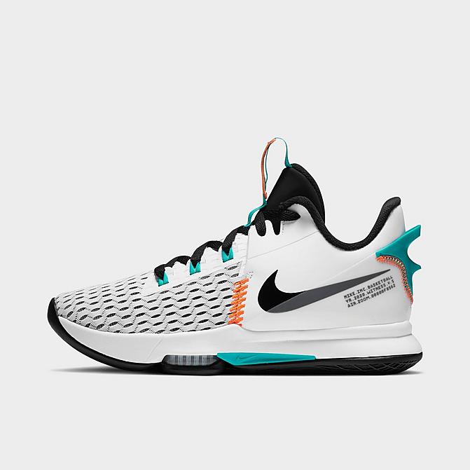 Right view of Nike LeBron Witness 5 Basketball Shoes Click to zoom