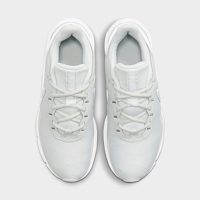 Back view of Women's Nike Legend Essential 2 Training Shoes in Photon Dust/White/Grey Fog/Metallic Silver Click to zoom