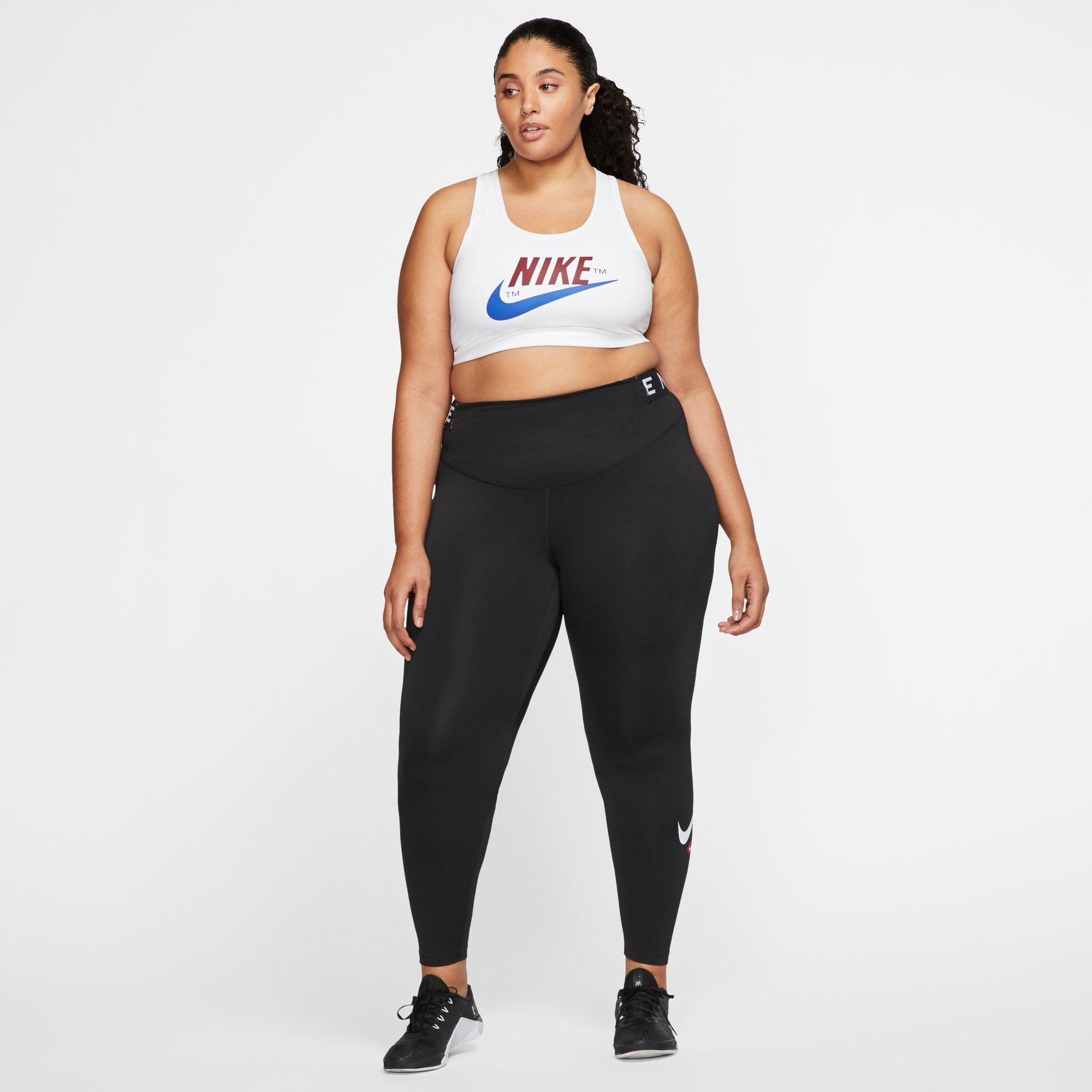 nike swoosh sports bra