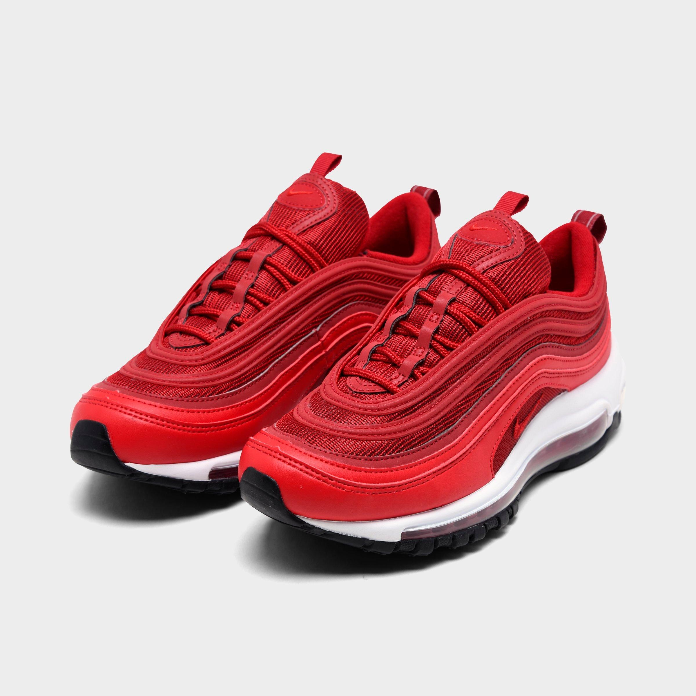 nike air max 97 white and red womens