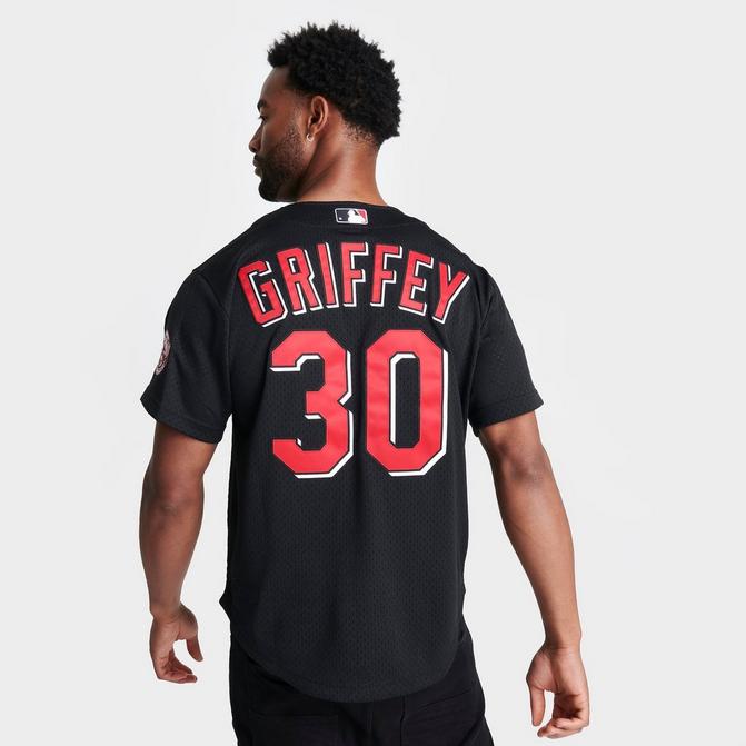 Mitchell & Ness Authentic Ken Griffey Jr Cincinnati Reds 2000 Jersey - Black - L