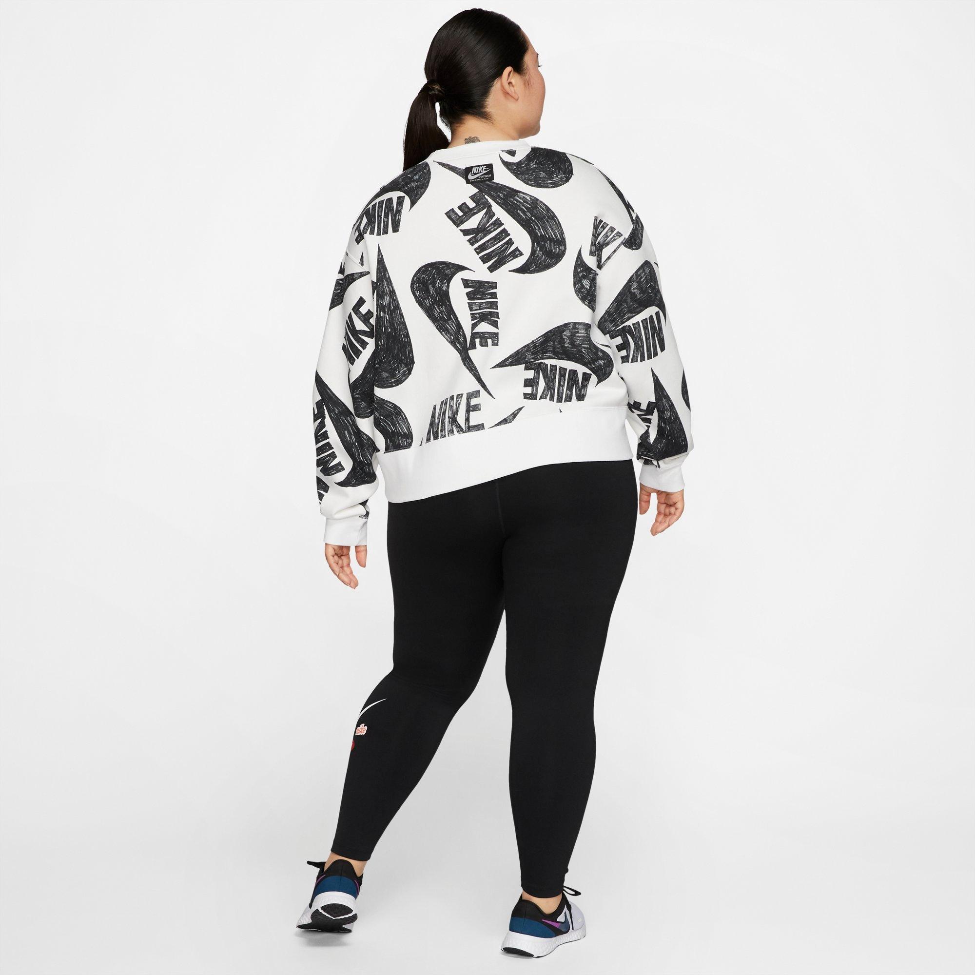 women's nike dry colorblock crew sweatshirt