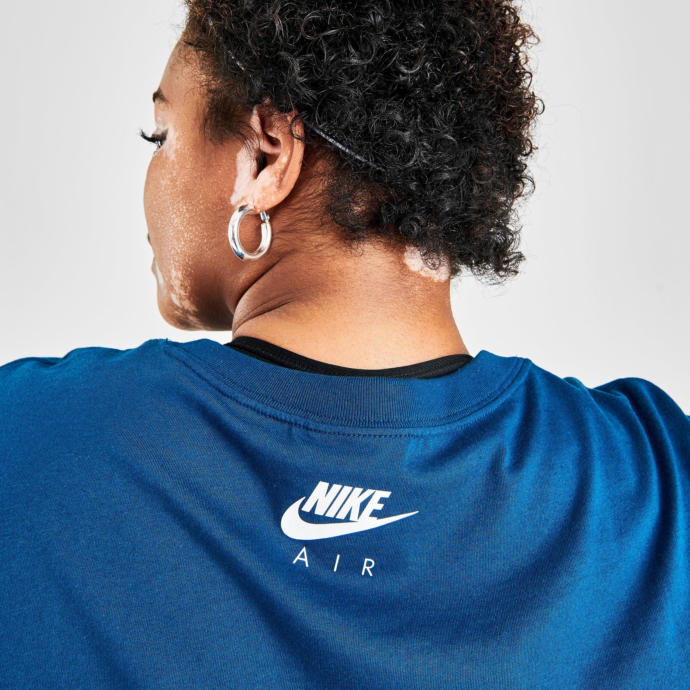 nike blue shirt womens