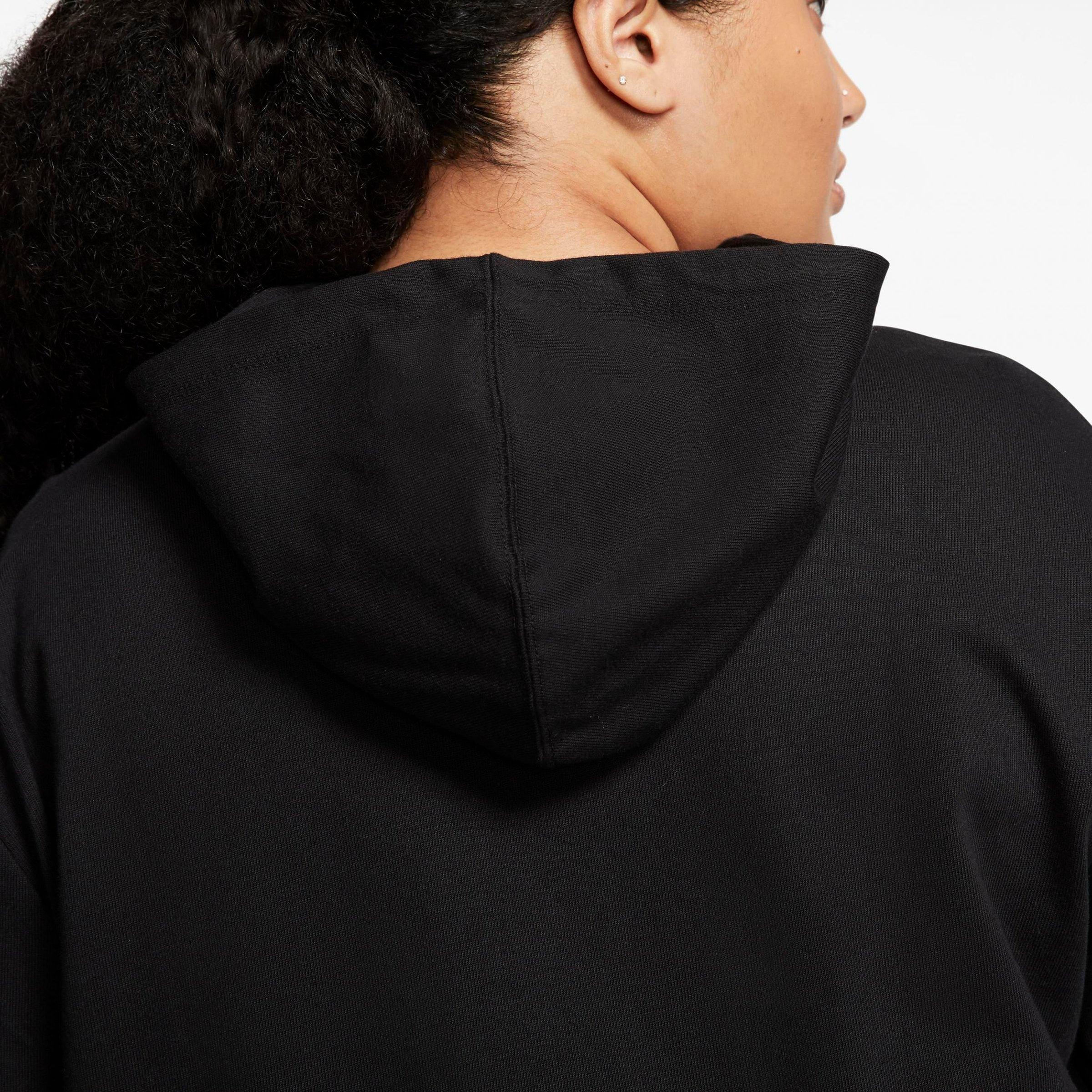 nike women's sportswear jersey hoodie