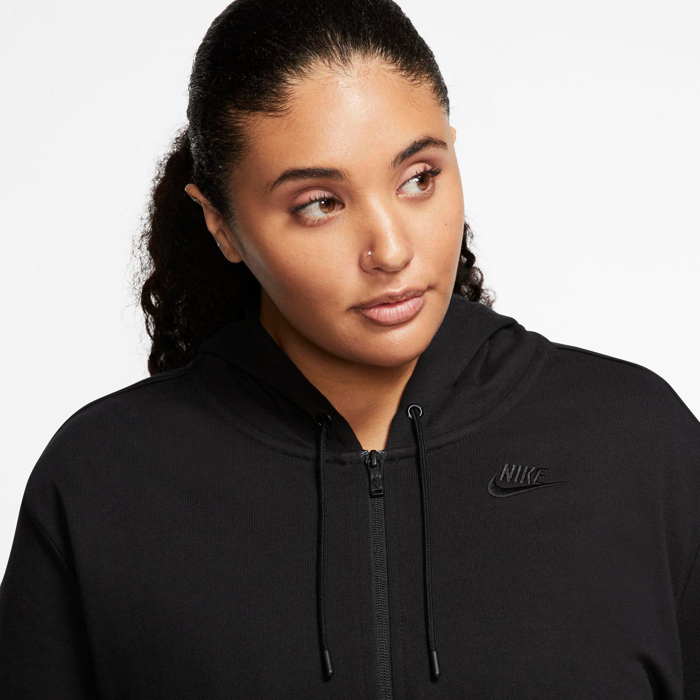 nike full zip jersey hoodie