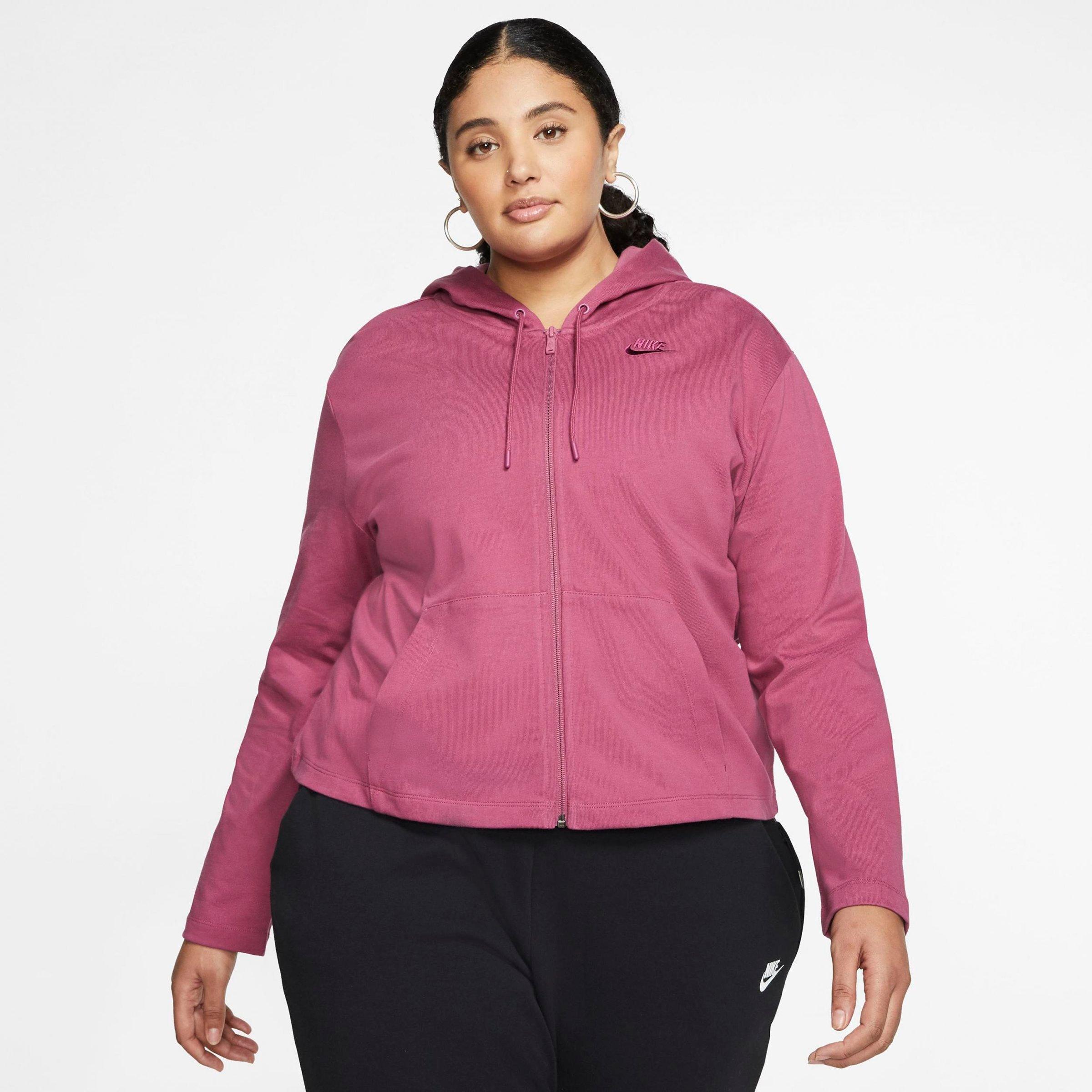 nike plus size women's sweatshirts