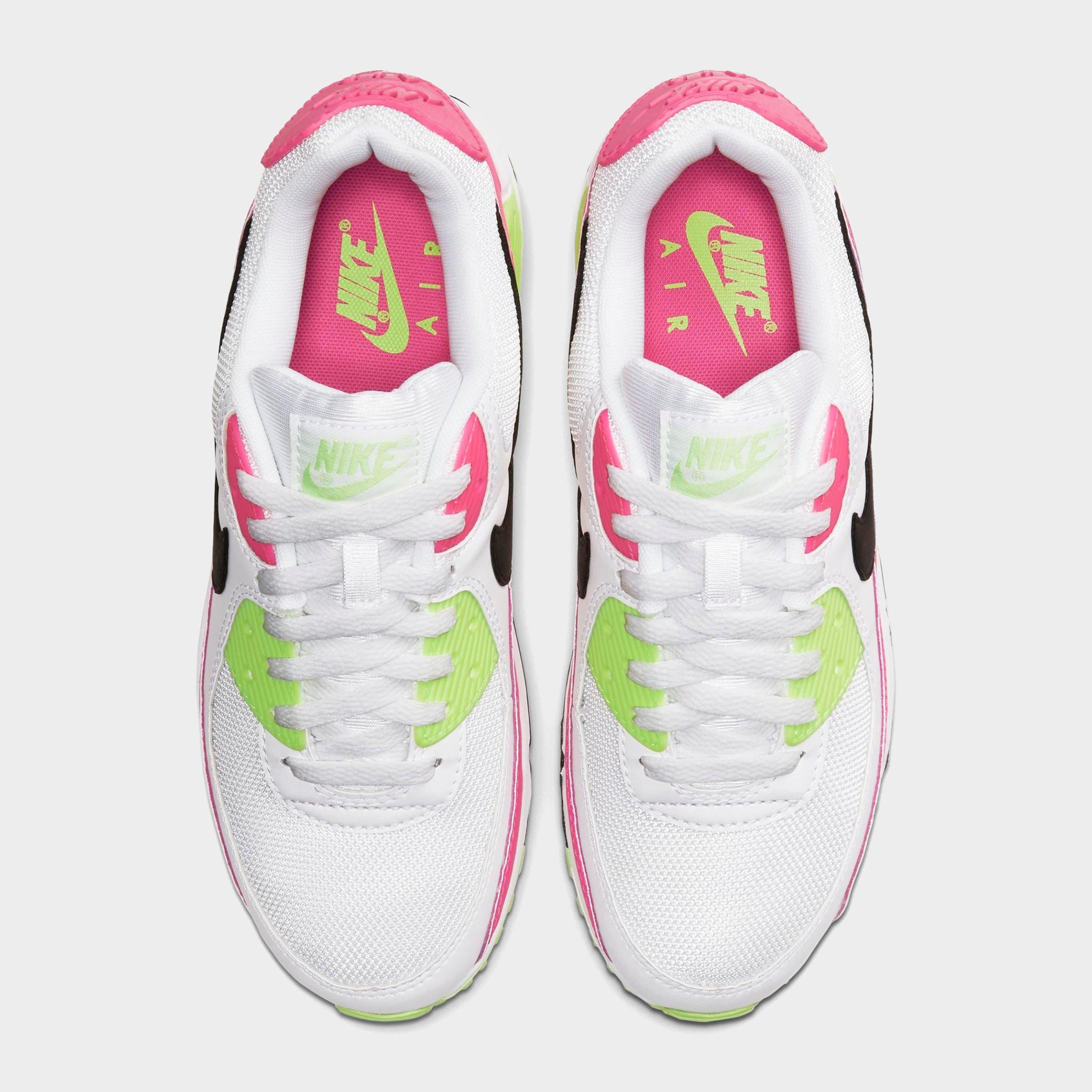 nike air max 90 white pink
